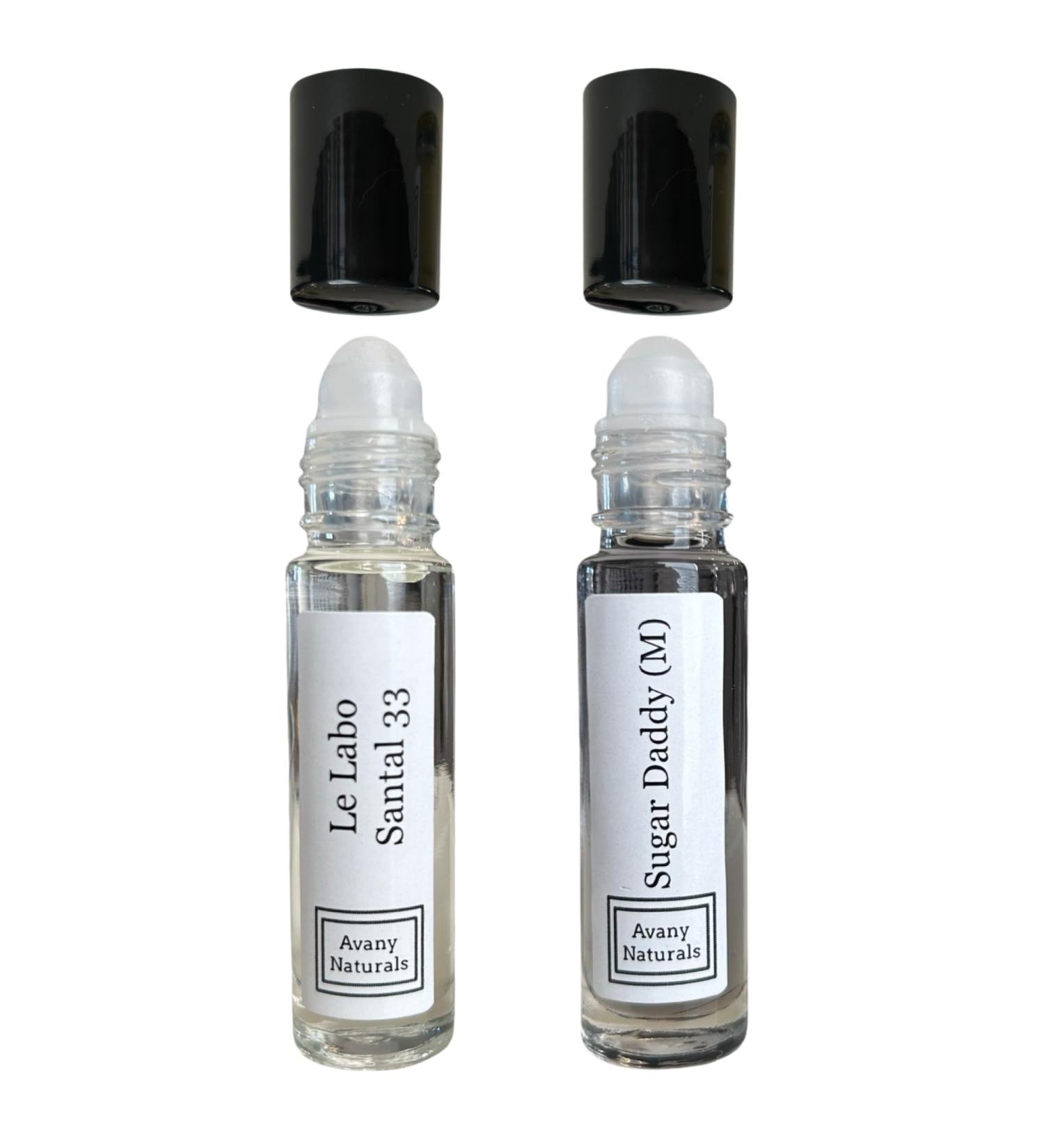 Man Perfume Sampler Set - Roll Cologne Men Replicant Perfume Alt Fragrance Travel Size Cologne Roll-on Scented Body Oil 2 pc Set (Woody Duo) - Buy Online on GoSupps.com