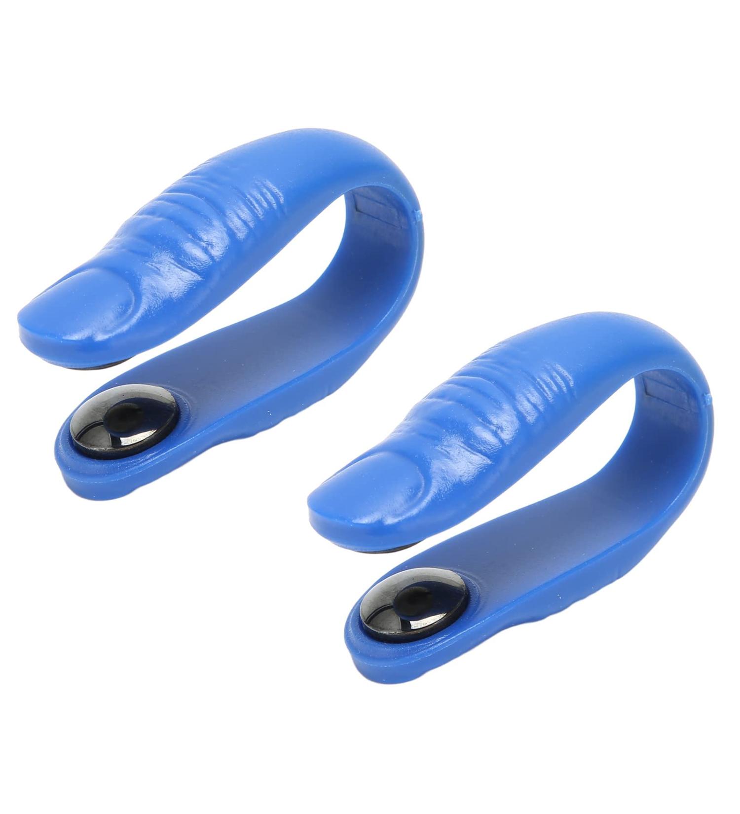 2 Pack Tiger Claw Clips - Safe Acupressure Clips with Magnetic Points for Headache Relief - Soothing Blue - Buy Online on GoSupps.com