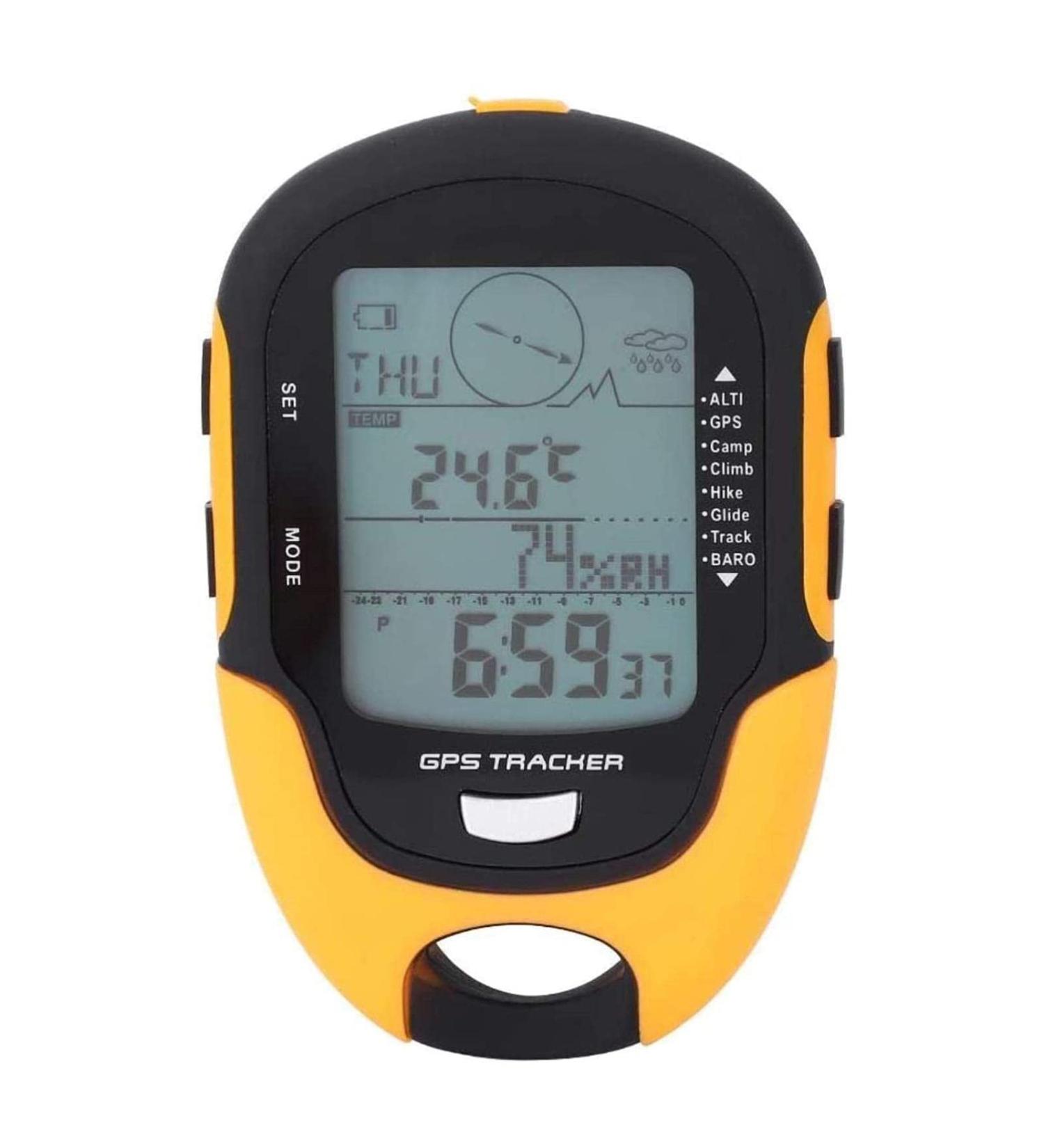 Digital Altimeter Barometer - IPX4 Waterproof for Outdoor Hiking, Camping, Climbing - Buy Online on GoSupps.com