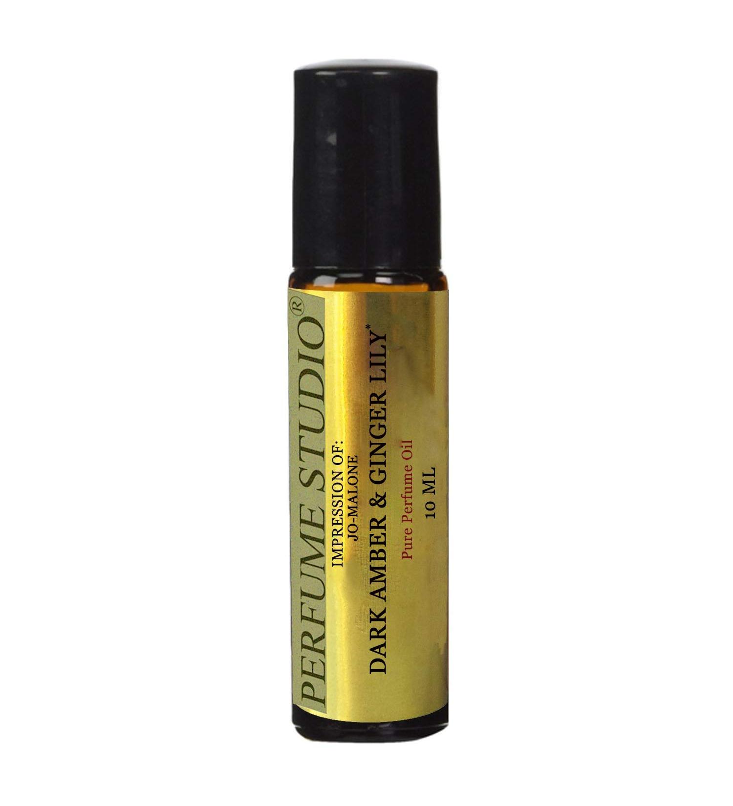 Premium Quality IMPRESSION Fragrance Oil Compatible to Dark Amber & Ginger Lily Perfume Oil Pure Parfum OIl No Alcohol VERSION/TYPE 10ML Roll On Bottle