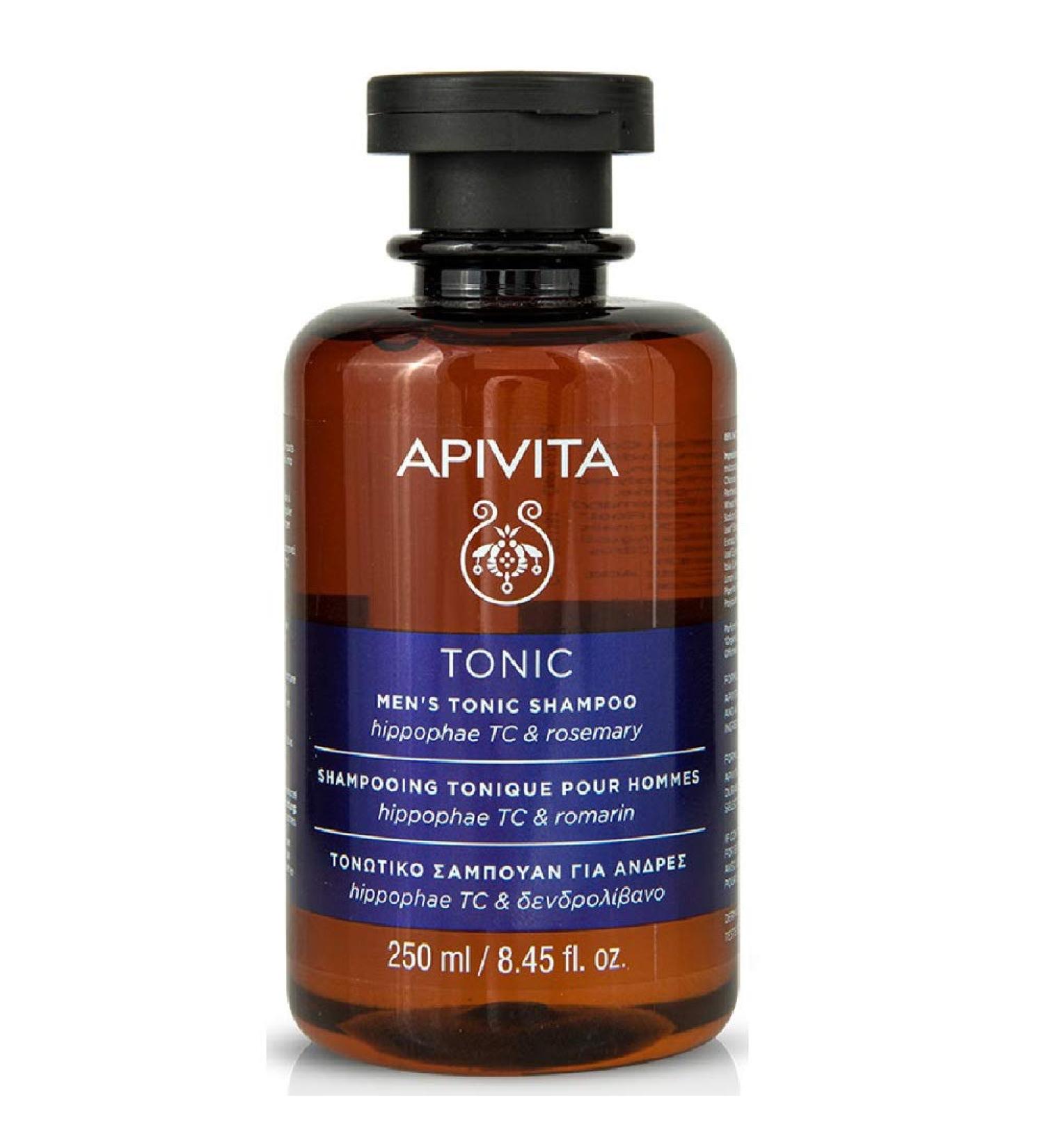  Apivita Apivita - Anti-hair loss shampoo for men rosemary 250 ml - Buy Online on GoSupps.com