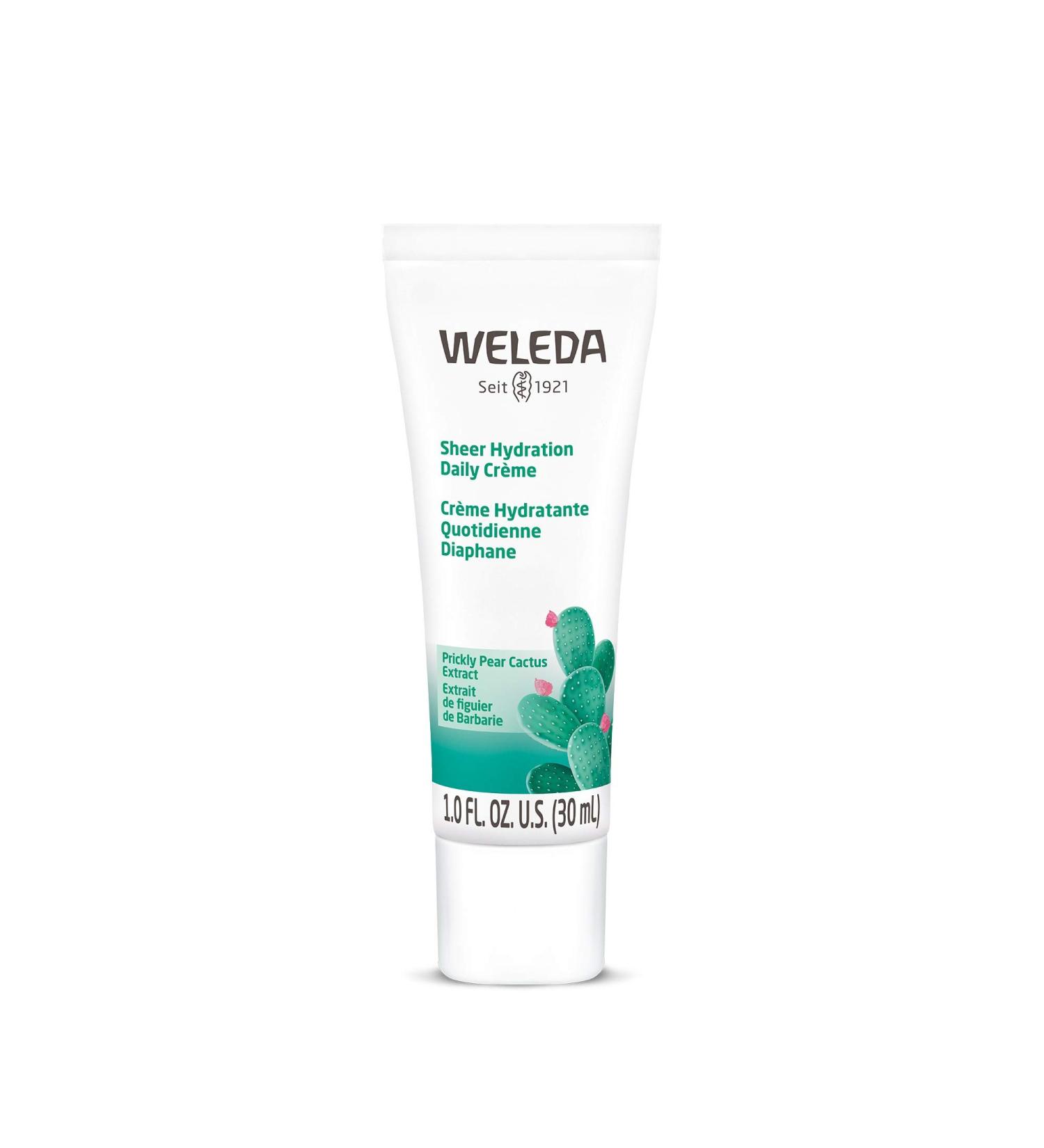 Weleda Sheer Hydration Daily Creme 1.0 fl oz - Moisturizing Cream for All Skin Types - Buy Online on GoSupps.com