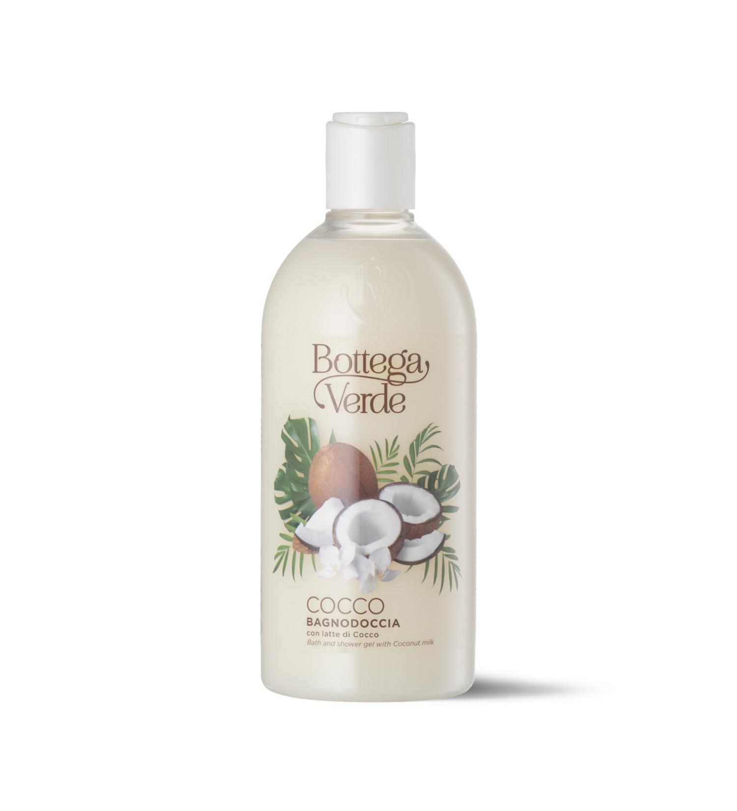 Bottega Verde Bottega Verde - Coconut milk shower 400 ml cleanser and moisturizer mild and intense fragrance vegan formula brings relaxation and well-being for all skin types