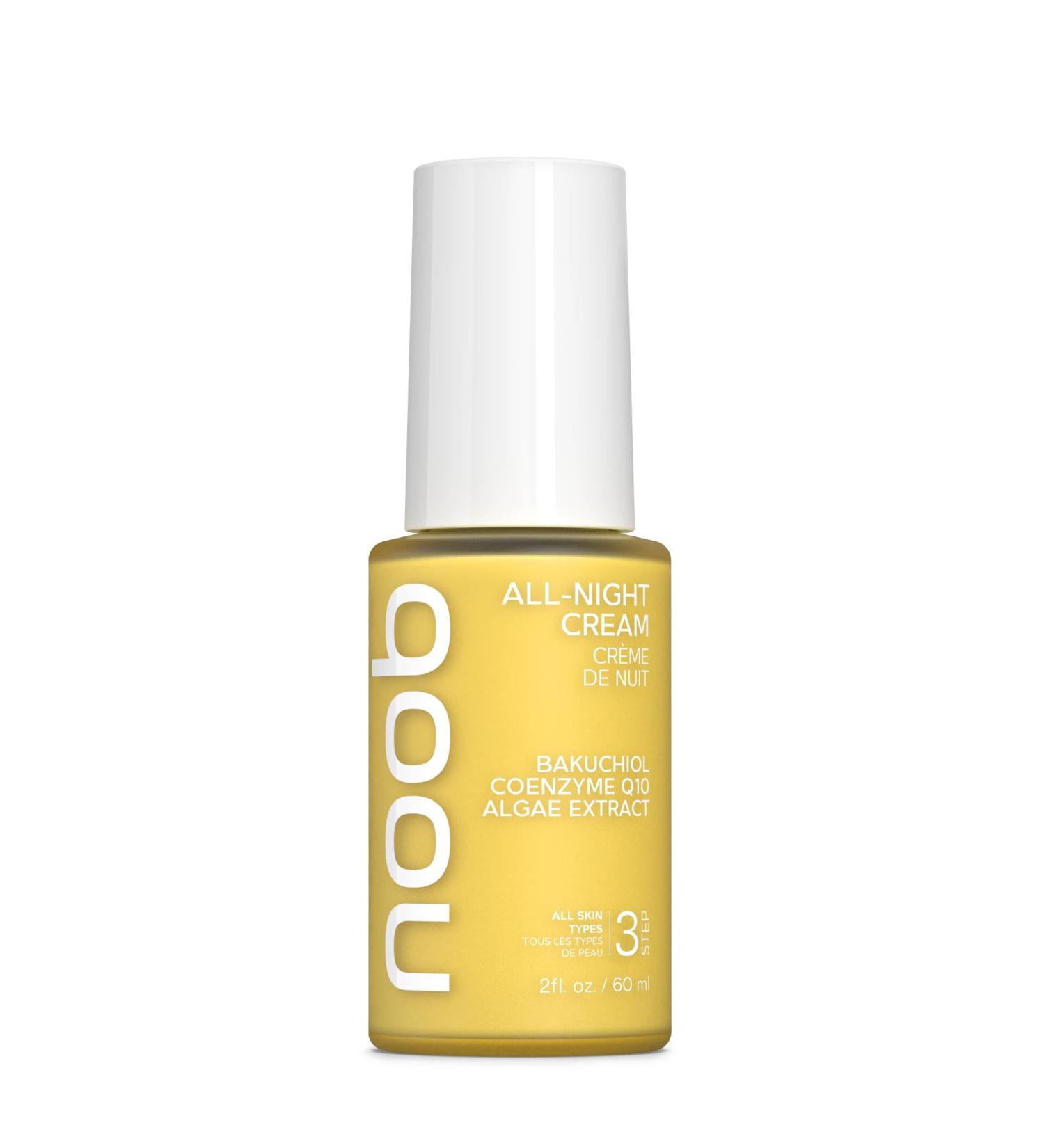 Buy NOOB All-Night Face Cream | Reduce Fine Lines & Wrinkles Boost Collagen | Vegan & Organic Formula - 2 Oz - Buy Online on GoSupps.com