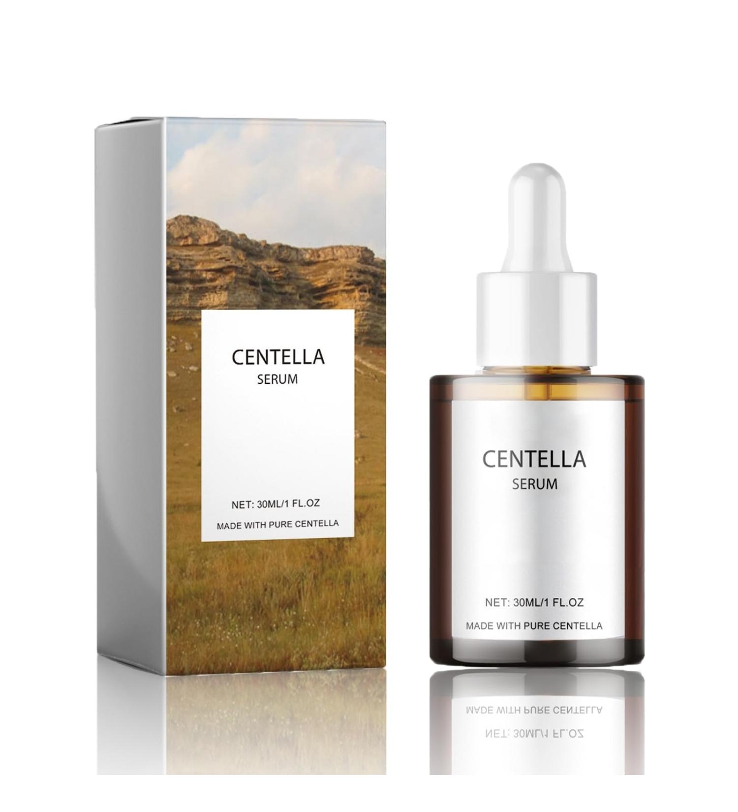 Centella Asiatica Hydrating Serum - Centella Face Serum with Hyaluronic Acid - Anti-Ageing & Anti-Wrinkles Face Serum for Women - Hyaluronic Acid Serum for Face - Calming & Soothing Serum Face - Buy Online on GoSupps.com