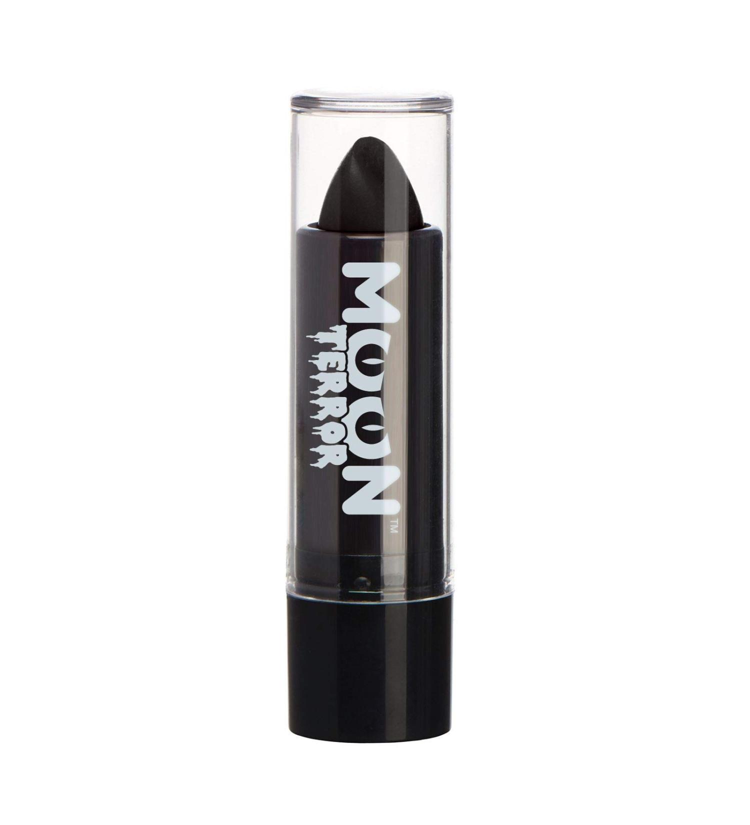Moon Terror Halloween Lipstick - Midnight Black SFX Makeup 0.17oz - Buy Online on GoSupps.com