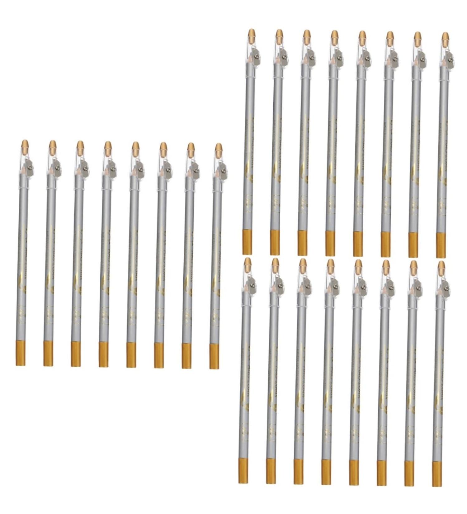 Angoily 24 pcs Brighten Eyeliner Pencil Sharpener Eyebrow Women Tool -in- Makeup Strokes Girls with Pen 1 count (Pack of 1) As Shownx3pcs - Buy Online on GoSupps.com
