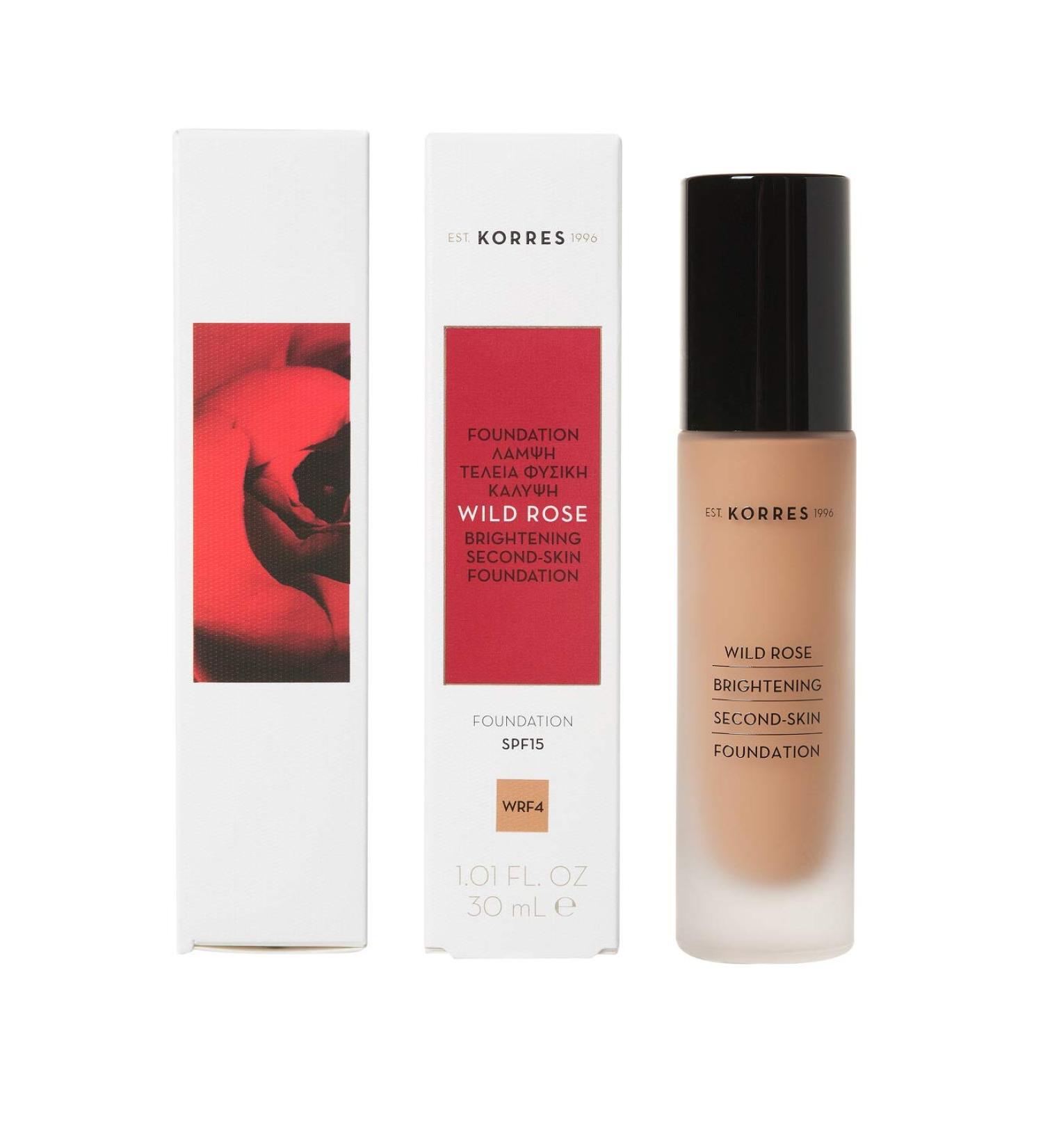 Korres WRF4 Wild Rose Foundation 30ml (Pack of 1)