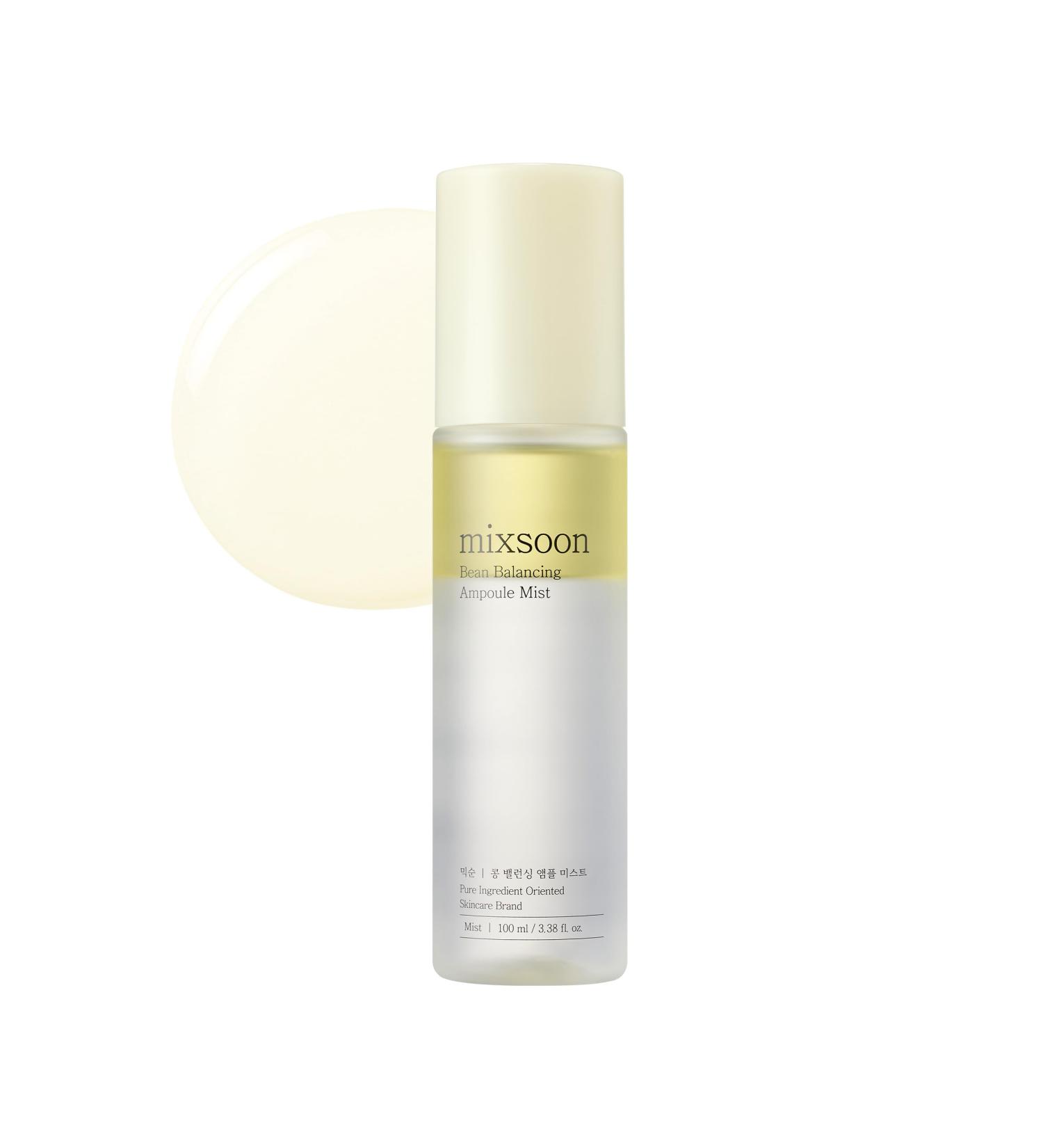 mixsoon Bean Balancing Ampoule Mist - Hydrating and Soothing for Face, Oil balance For Hydrated Radiance 100ml / 3.38 fl.oz. Korean Glass Skin Care - Buy Online on GoSupps.com