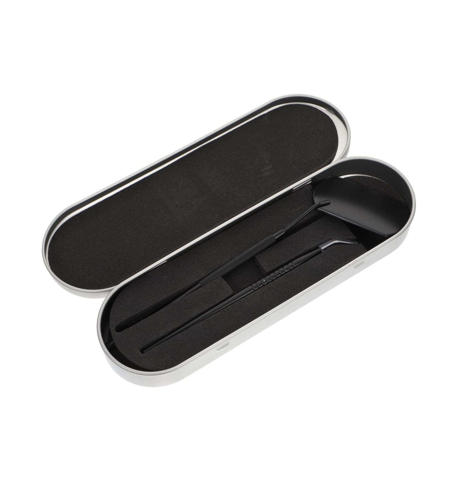 1 Set Eyelash Inspection Mirror & Lash Pick-Up Stick - Essential Salon Tool for Eyelash Extensions | Beauty Tools for Women - Buy Online on GoSupps.com