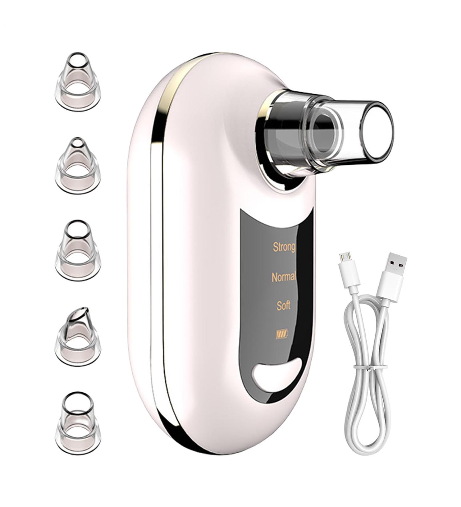Blackhead Remover Pore Cleaner White Spot Vacuum Extractor 3 Levels of Suction Use At Home Or In The Shower Women And Teens - Buy Online on GoSupps.com