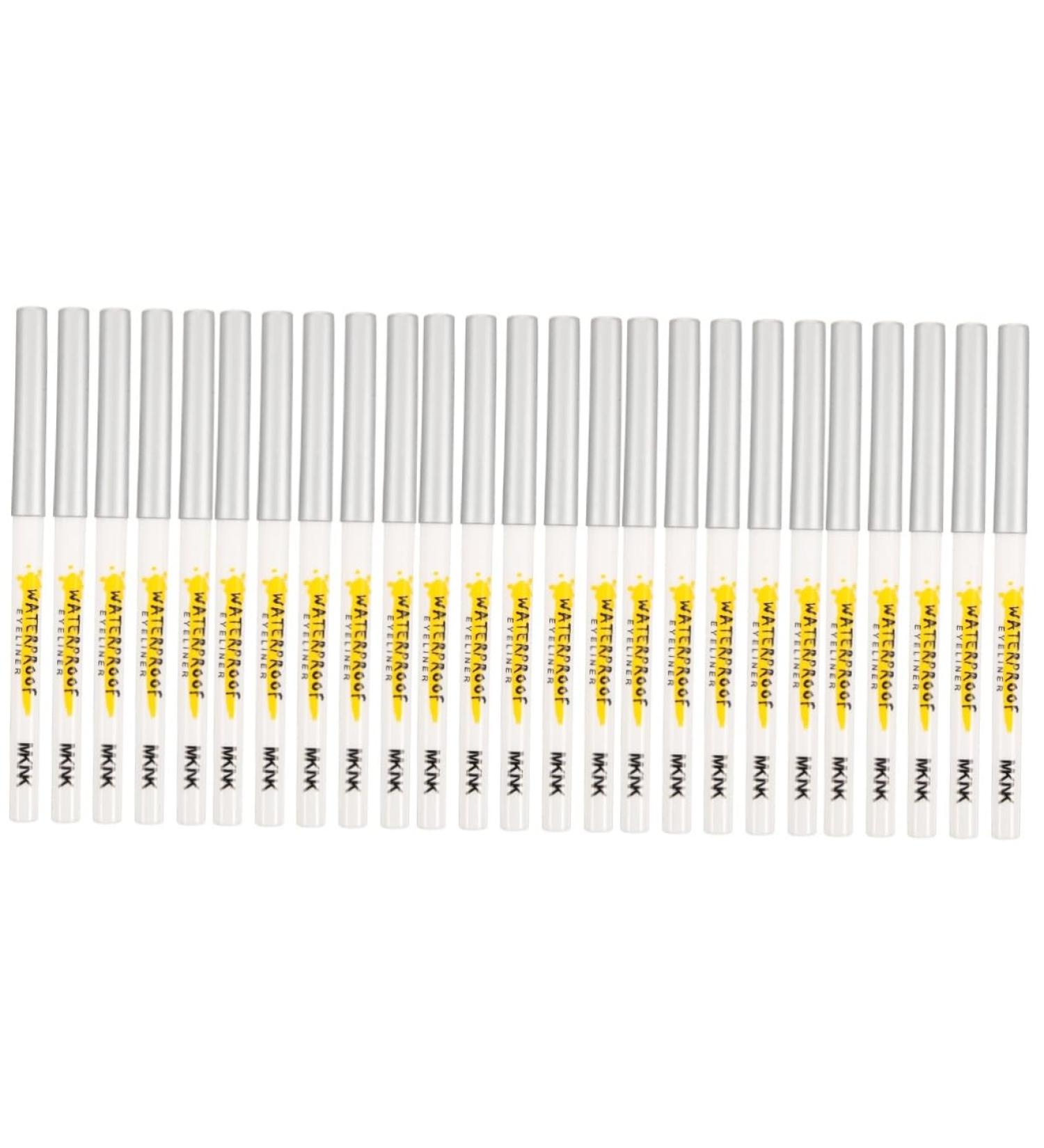 Baluue 25 Pcs White Lying Silkworm Pen Eye Shadow Cosmetics Supplies Eye Shadow Makeup Cosmetics Abs - Buy Online on GoSupps.com