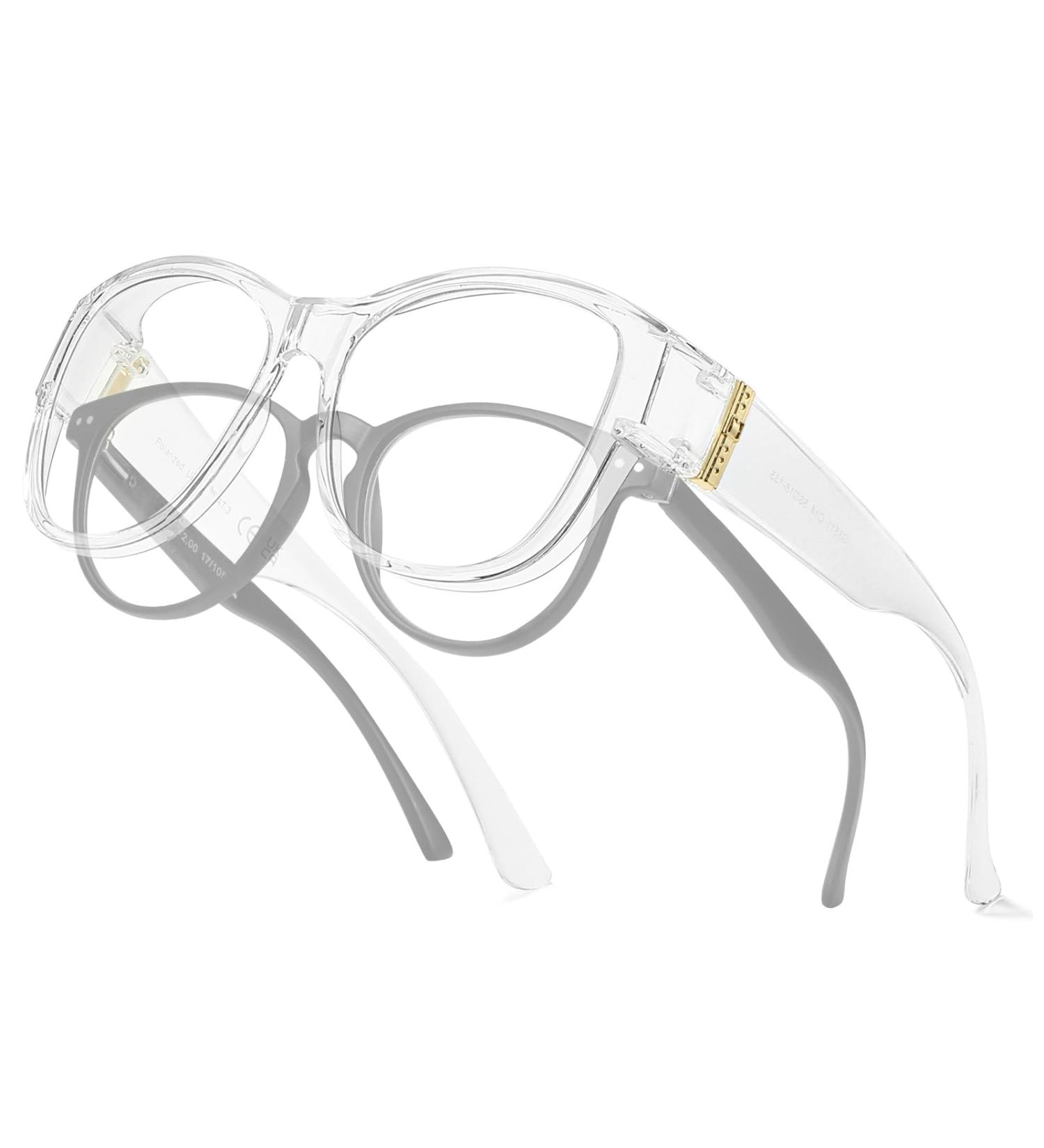 Lvioe Blue Light Filter Glasses - Trendy Anti-Blue Light Overhead Glasses for Computers Reading TV & Gaming - Buy Online on GoSupps.com