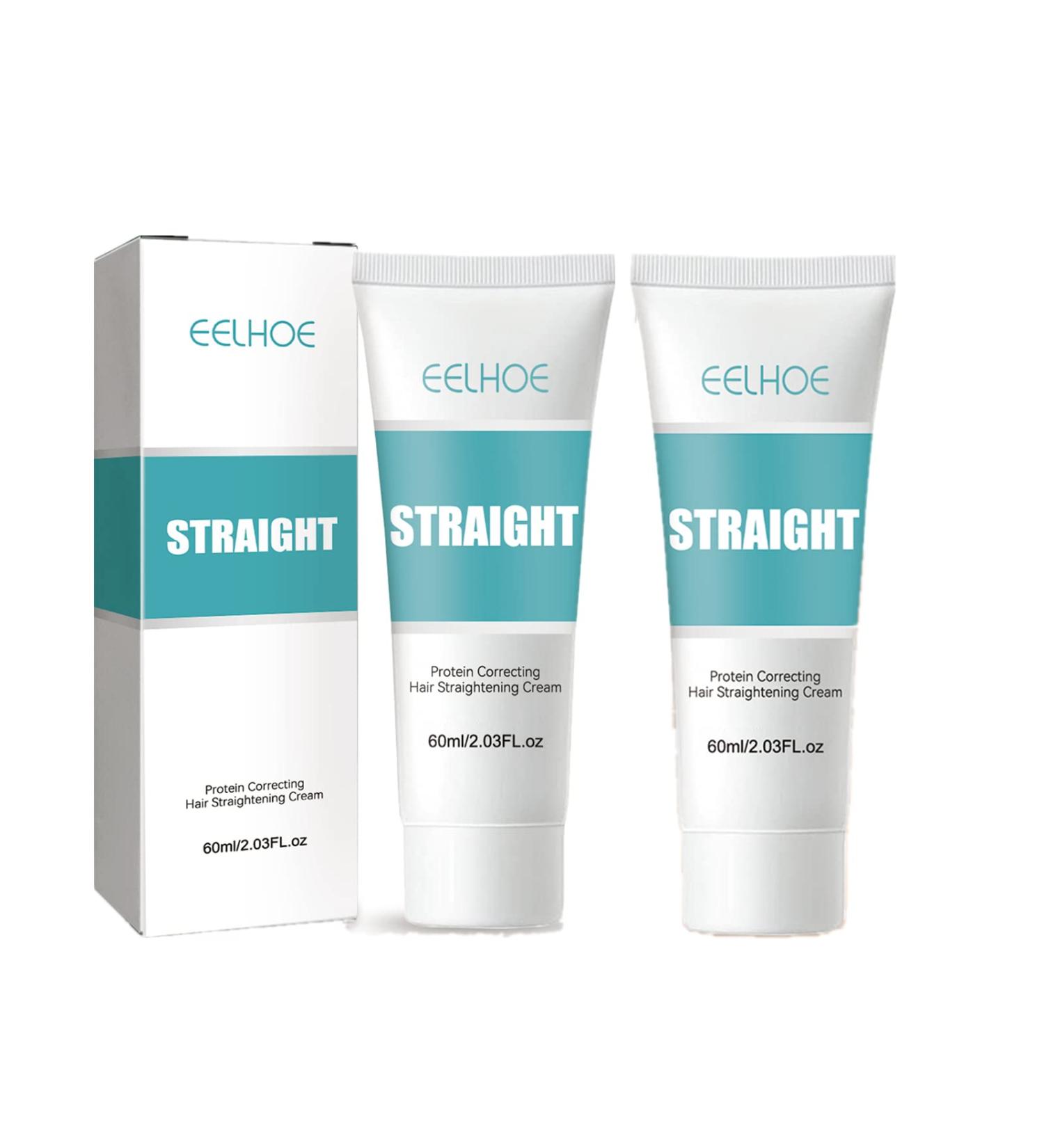 2023 Maigoole Silk Protein Hair Straightening Cream - 2PC Set for Curly Hair - Buy Online on GoSupps.com