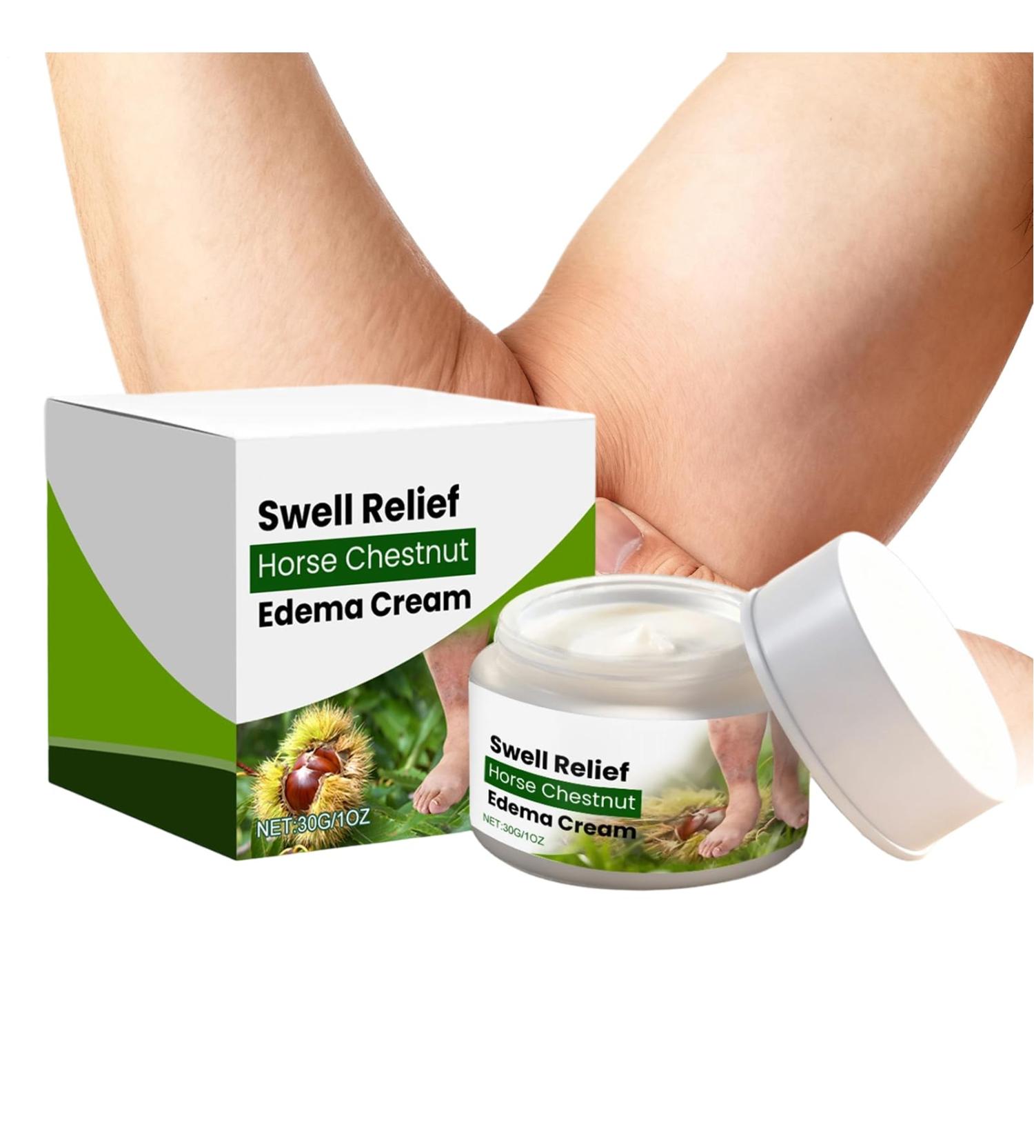  laxreheye Foot Care Cream - 30g - Fast-absorbing non-greasy anti-swelling balm - Skin cream - For women - Massage of shoulders elbows legs ankles - Buy Online on GoSupps.com