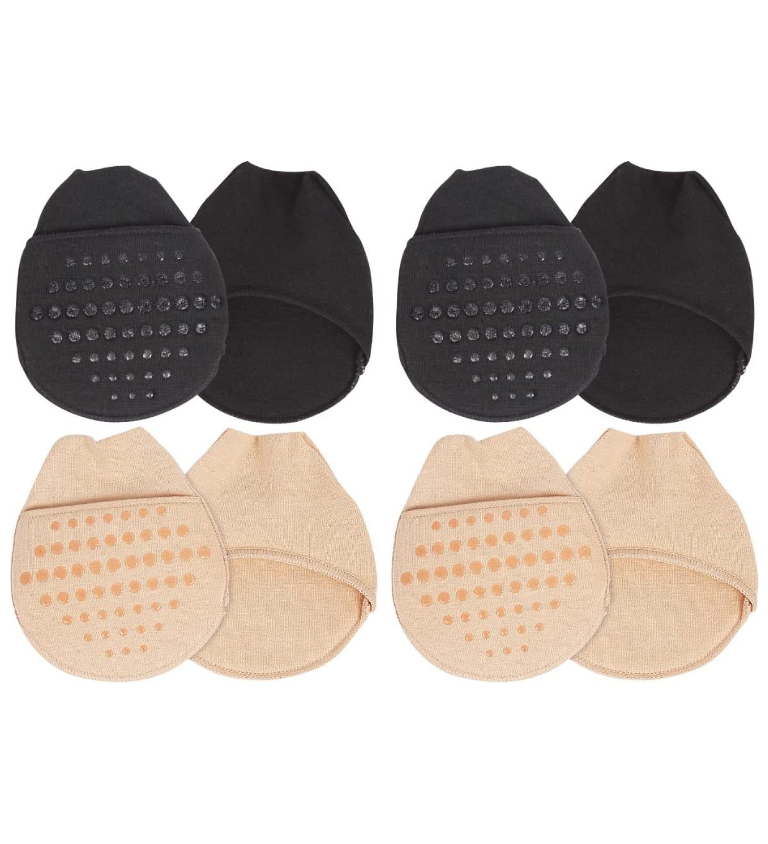 Sosoport Forefoot Socks - 4 Pairs Invisible Sweat-Absorbent Cushions for Women | Comfortable & Durable International Shipping - Buy Online on GoSupps.com