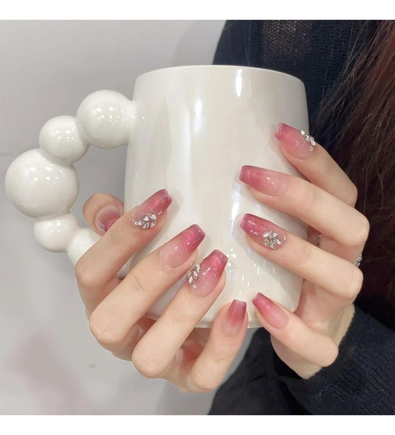 Handmade Nail Wearing Cat Eyes Handmade Nail Enhancement False Nail Patch Detachable(S) - Buy Online on GoSupps.com