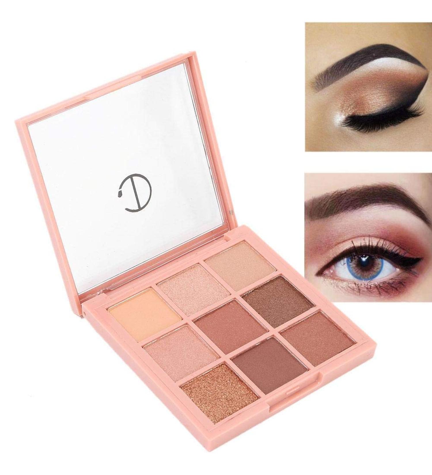 Professional Matt Eyeshadow Palette - 9 Waterproof Colors for Everyday & Evening Makeup | Perfect Mother's Day Gift - Buy Online on GoSupps.com