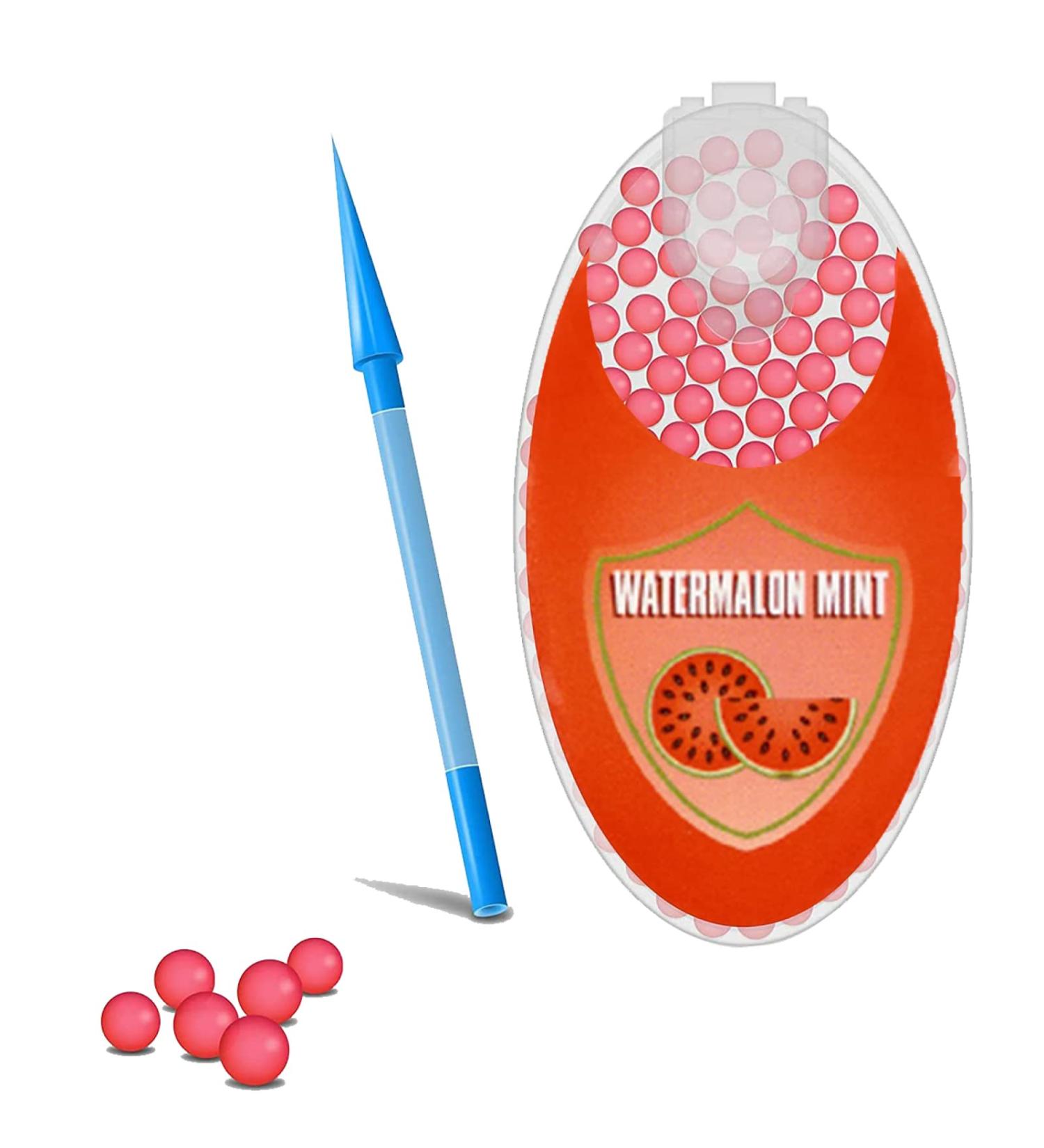 1 Box of 118 Mint Crush Balls Menthol Aroma Capsules Filter Flavored Beads Various Flavors to Choose from (Watermelon) - Buy Online on GoSupps.com