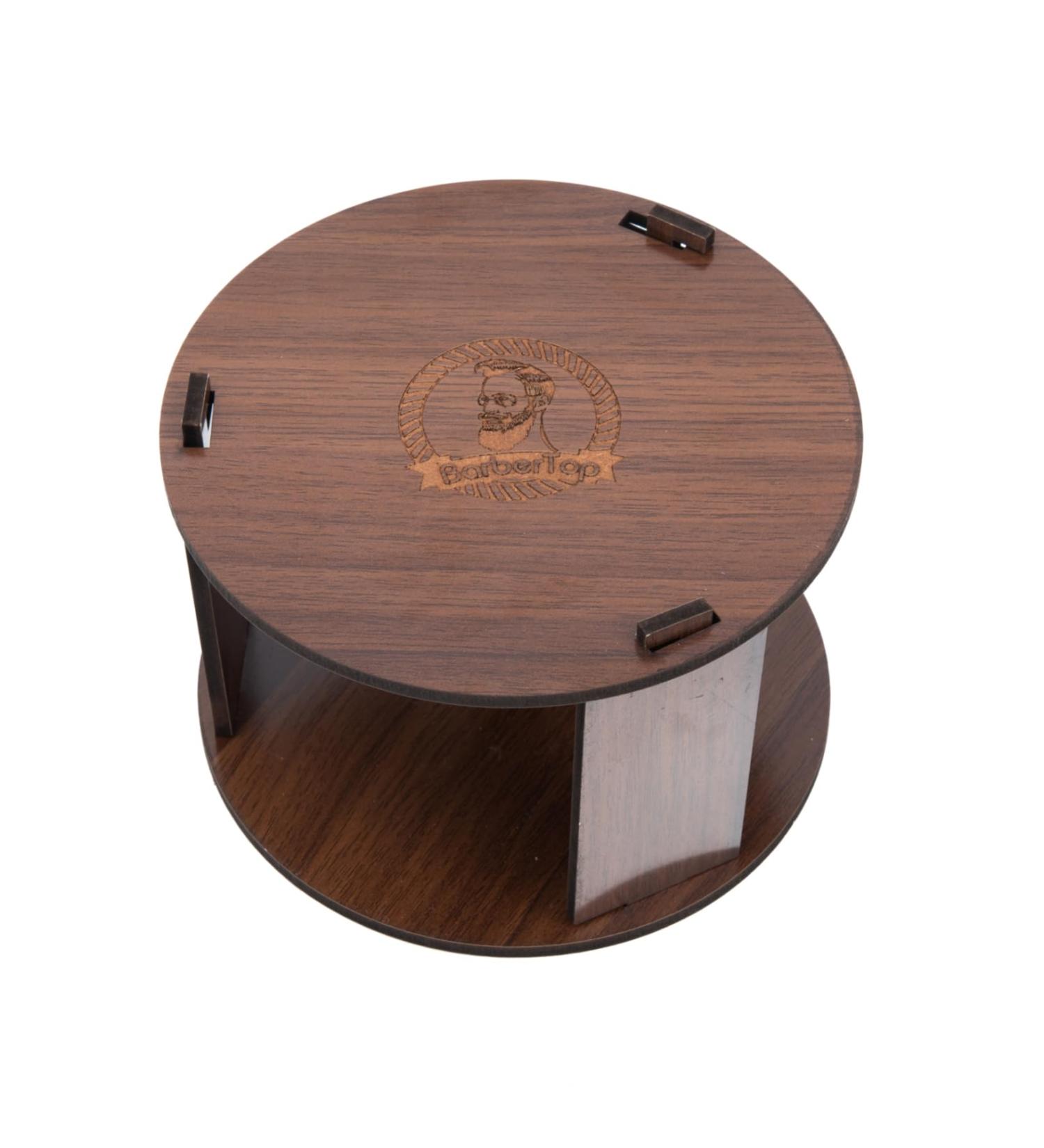 Ipetboom Neck Paper Holder Neck Strip Holder Wood Neck Paper Dispenser Wooden Box Disposable - Buy Online on GoSupps.com