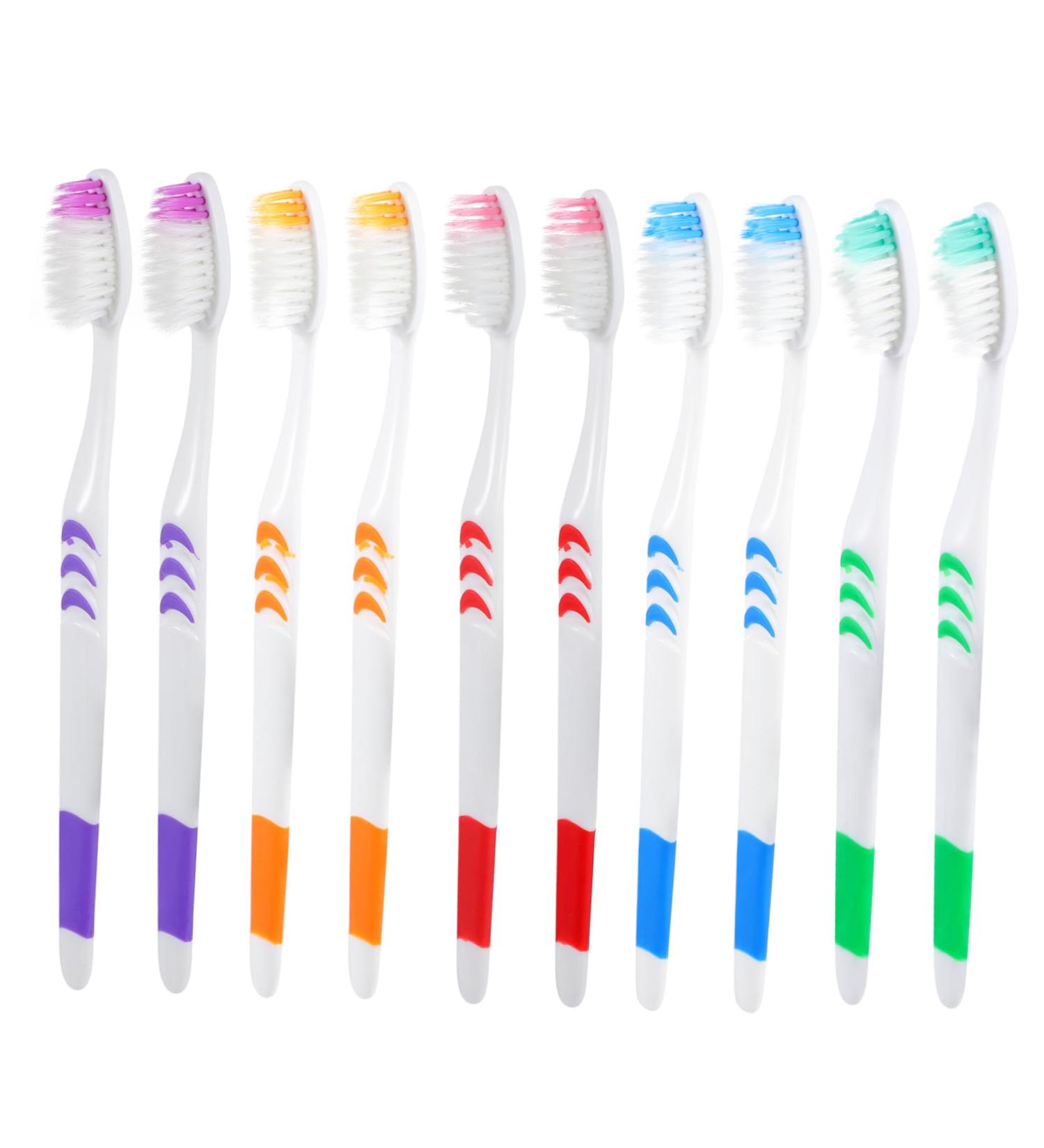 30 Disposable Soft Toothbrushes for Adults | Travel Oral Care Tools - Best for Women & Men - Buy Online on GoSupps.com