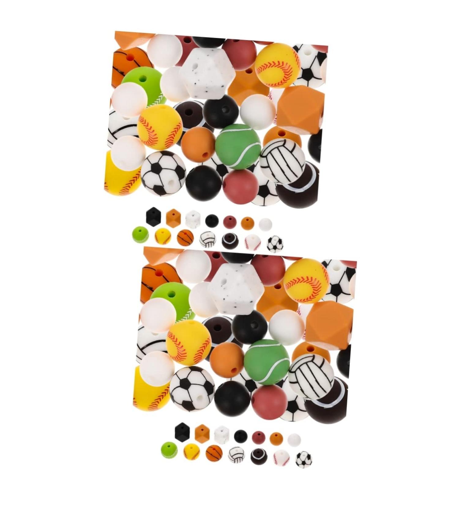 352 Pc COHEALI Silicone Bead Kit for DIY Amulet Necklace and Teething Toys - Buy Online on GoSupps.com