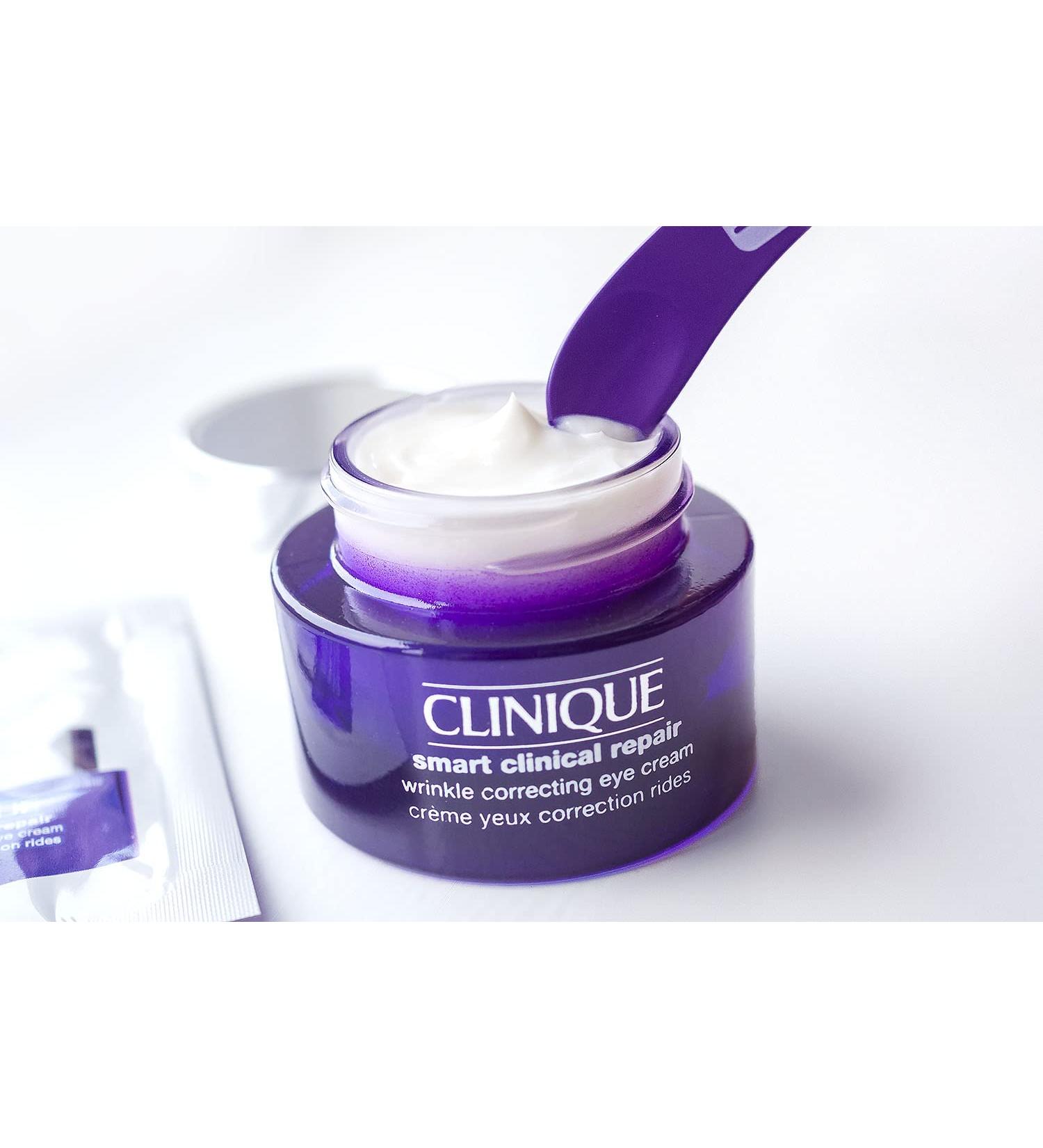 Clinique Smart Wrinkle Correcting Eye Cream 0.5 oz - Full Size 15 ml - Buy Online on GoSupps.com