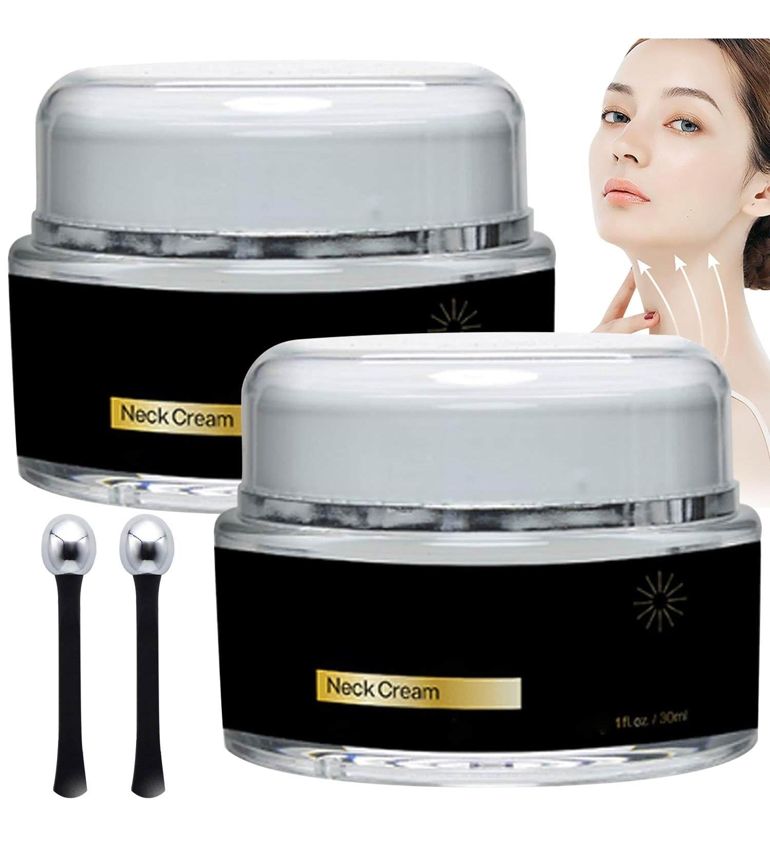 Age Neck Firming Cream 2PCS Lifting Neck Cream Lifting & Firming Neck Cream Anti-Aging Moisturizing Neck Cream Tightening Lifting Sagging Skin Tighten and Lift Neck Cream with Facial/Body Tool - Buy Online on GoSupps.com