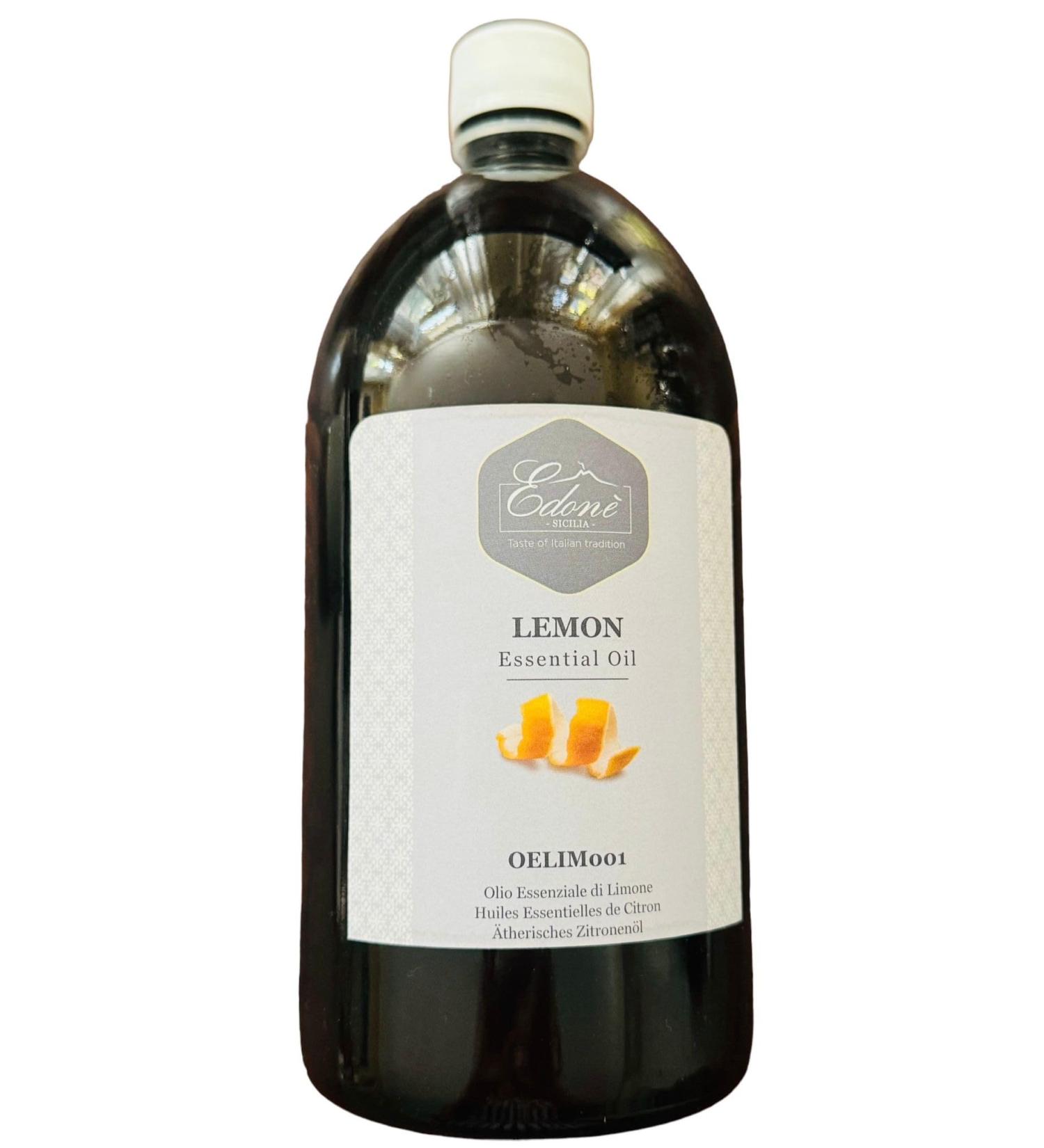 Sicilian Lemon Essential Oil | 100% Pure & Food Grade - Perfect for Cooking Baking Gelato & Cosmetics - International Shipping Available - Buy Online on GoSupps.com