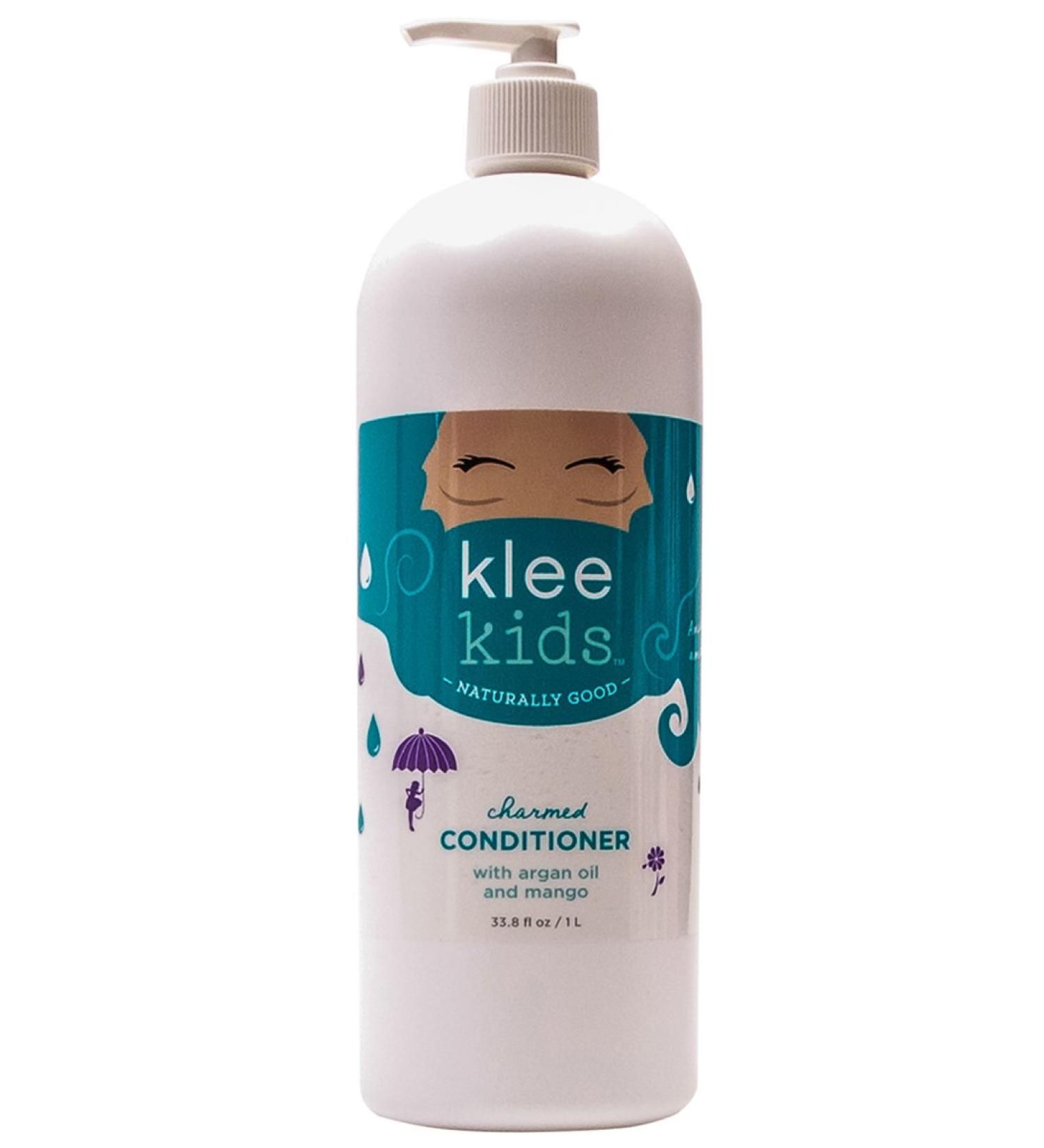 Luna Star Naturals Klee Kids Charmed Conditioner with Argan Oil and Mango Butter 32 Ounce