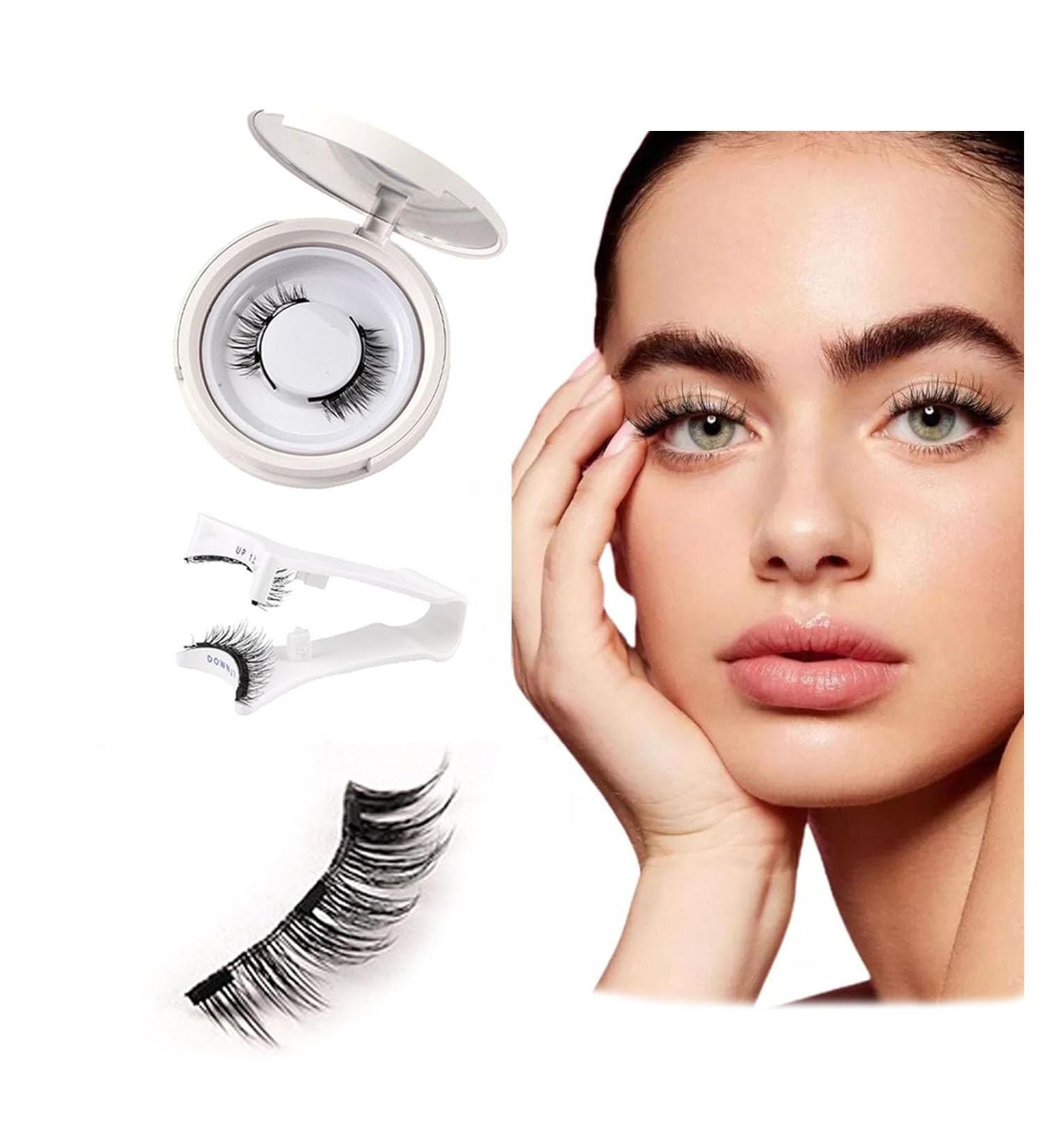 Krafty Magnetic Eyelashes krafty lashes magnetic eyelashes krafty krafty magnetic lashes Magnetic Eyelashes With Applicator Reusable Magnetic Eyelashes (1pair Simple) 1pair Simple - Buy Online on GoSupps.com