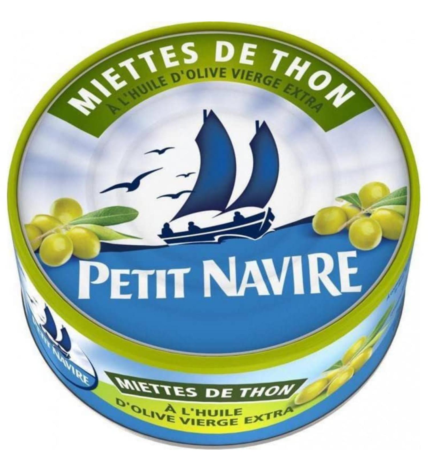 Petit Navire Tuna Crumbs in Extra Virgin Olive Oil 160g (pack of 5)