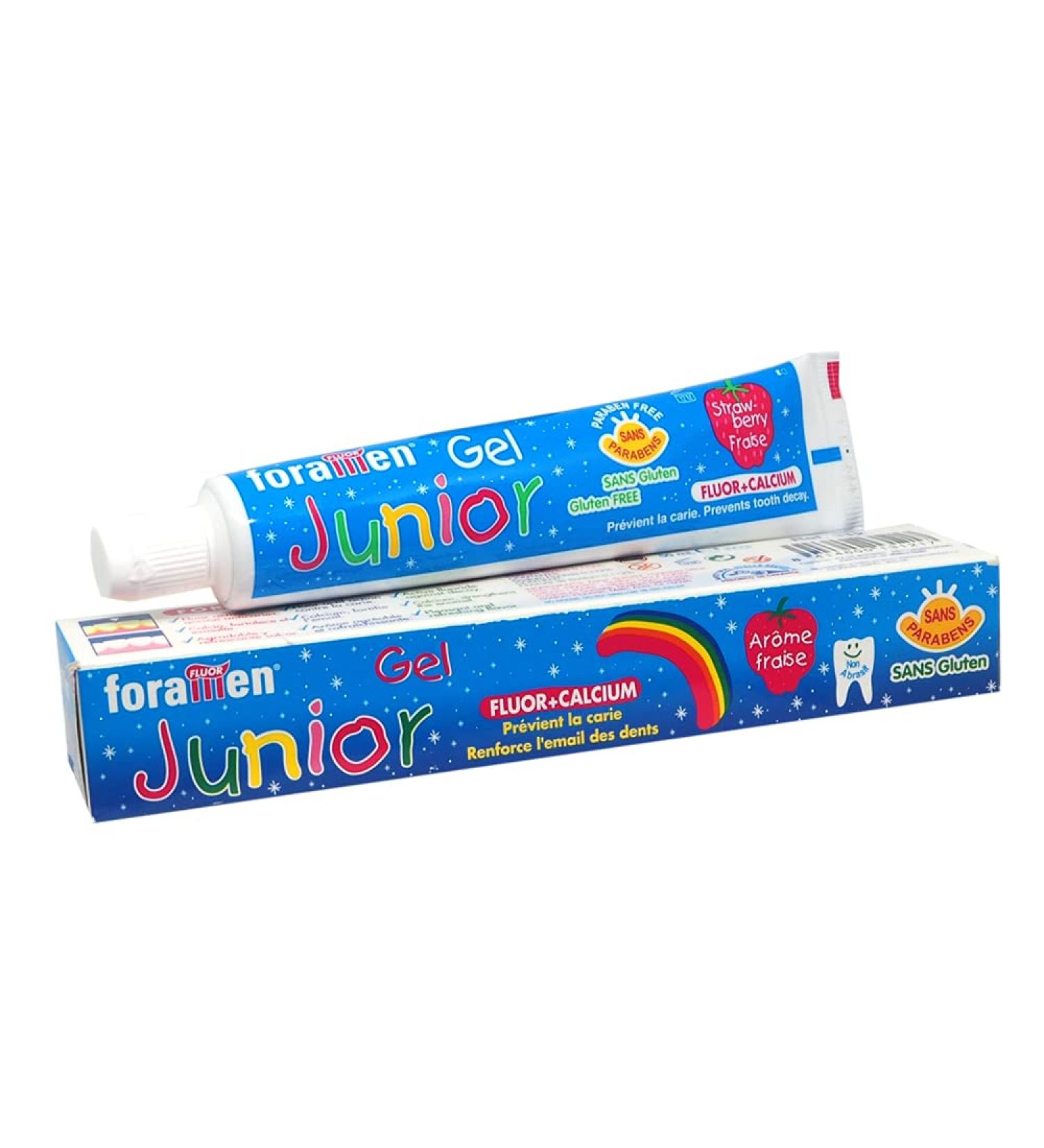 Dentrifice pour Enfants go t Frais Fluor + Calcium Pr vient la carie et Renforce l mail Sans Gluten - Buy Online on GoSupps.com