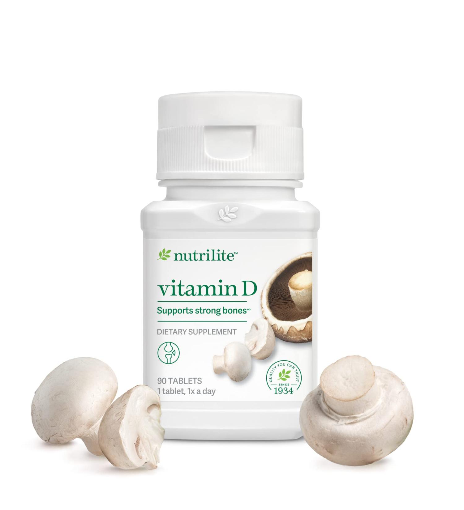 Nutrilite Vitamin D Supplement - Essential for Optimal Health - Buy Online on GoSupps.com