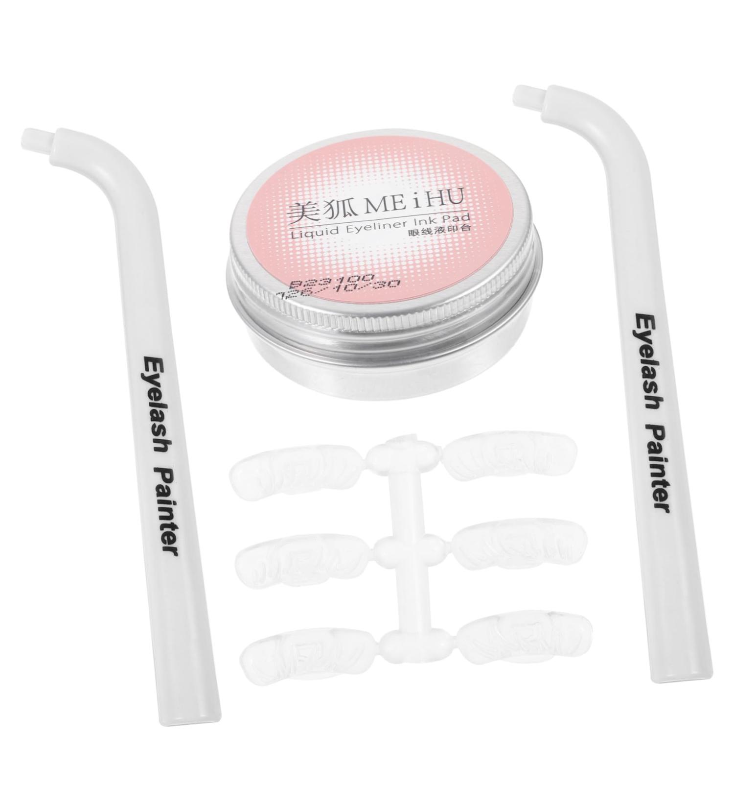 Healeved 1 Set Eye Makeup Aid Eyelash Stencils for Eyes Eyelash Guide Reusable Lower Eyelashes Stamp Makeup Lower Eyelashes Stamp Lower Eyelashes Stamps Makeup Lash Stamp Makeup Supplies - Buy Online on GoSupps.com