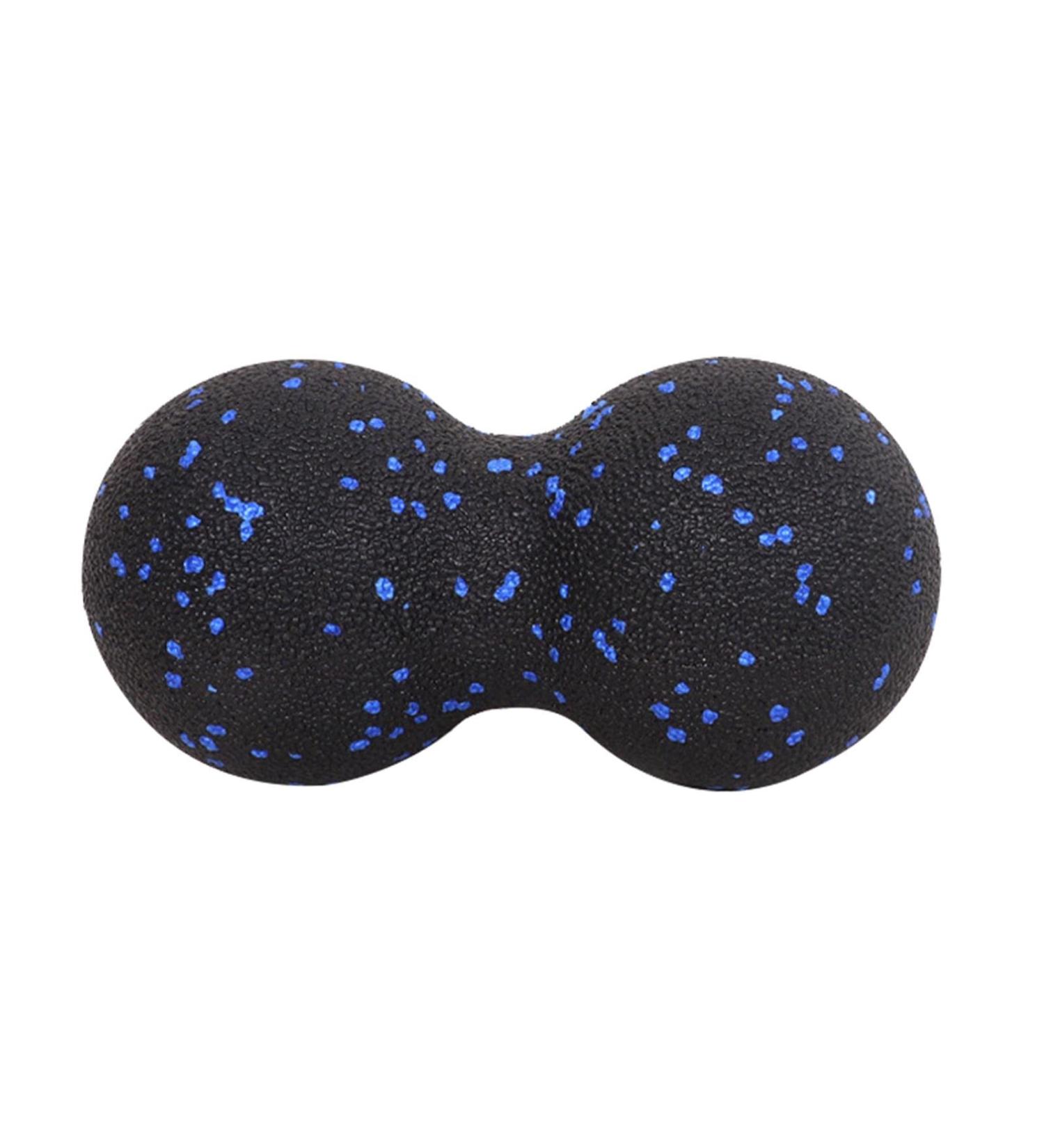 Double Ball Massage Ball for Yoga & Physiotherapy | Deep Tissue Pain Relief | Portable Fascia Training for Neck Back & Legs - 6.3 x 3.15 inch - Buy Online on GoSupps.com