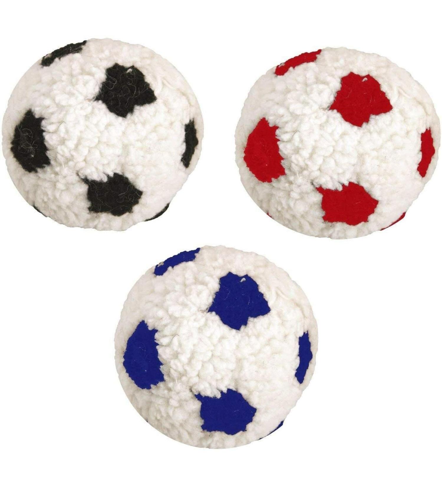 WUNDAPETS 1X BERBER 23CM LARGE SOFT PLUSH DOG PUPPY COMFORT WORLD CUP FOOTBALL TOY - Buy Online on GoSupps.com