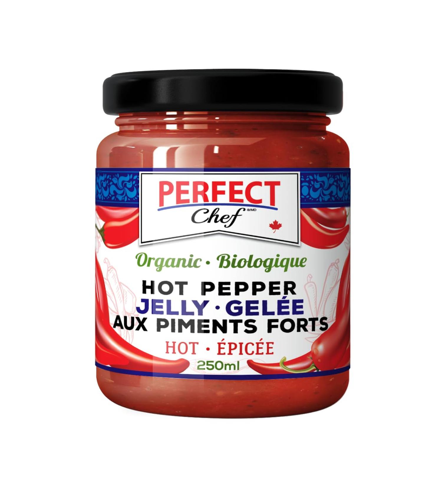 Perfect Chef Organic Hot Pepper Jelly (12-Pack) 12 x 250ml - Buy Online on GoSupps.com