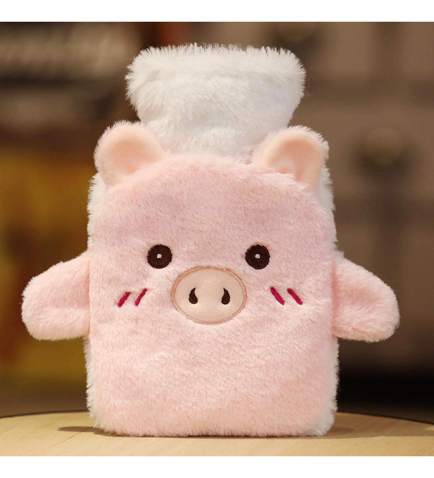Hot Water Bottles Cute Pink Pig Hot Water Bottle Plush Hot Water Bottle Hand Child Girl Baby Gift Birth - Buy Online on GoSupps.com