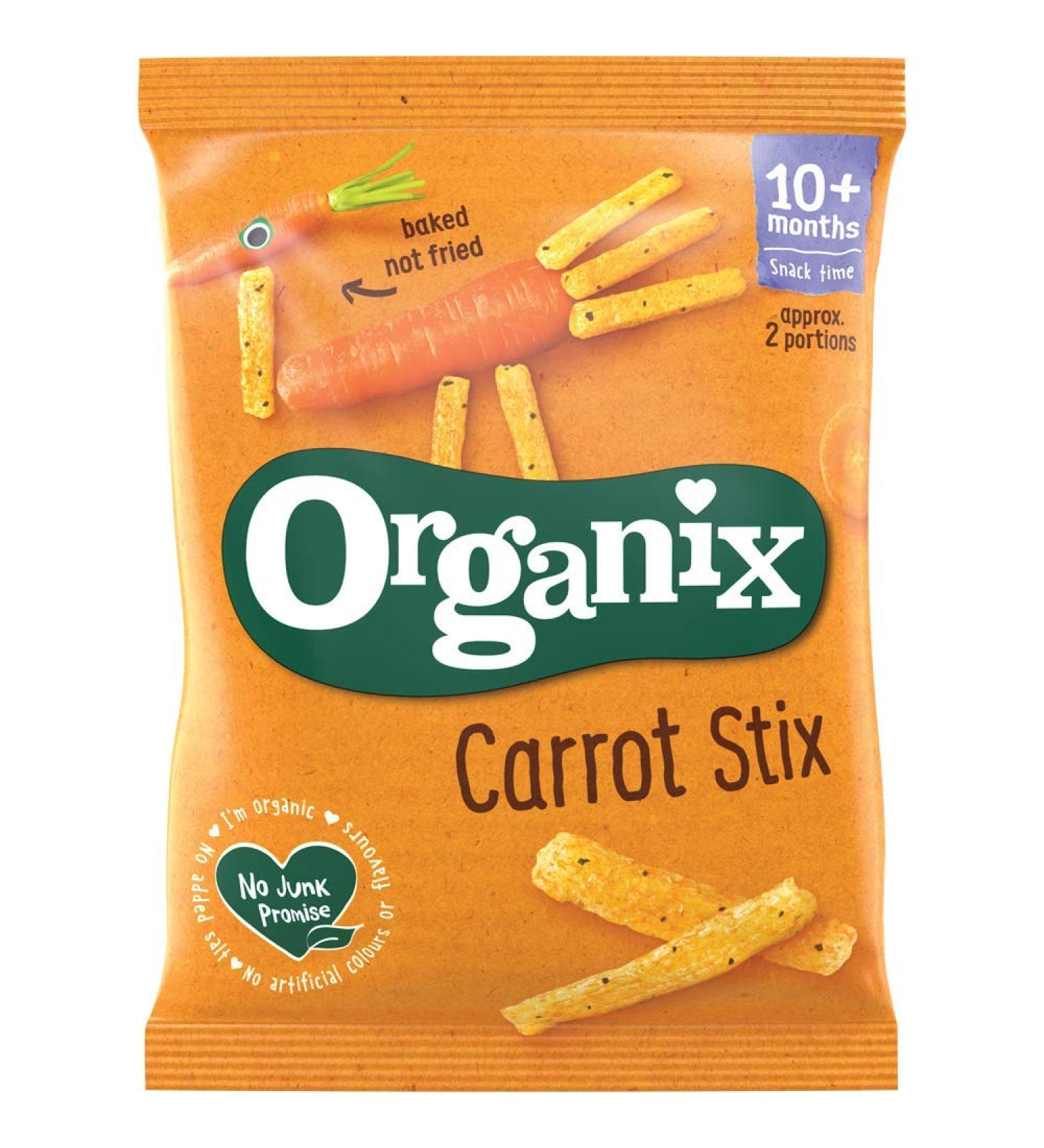 Organix Goodies Organic Carrot Stix 12mth+ (15g)