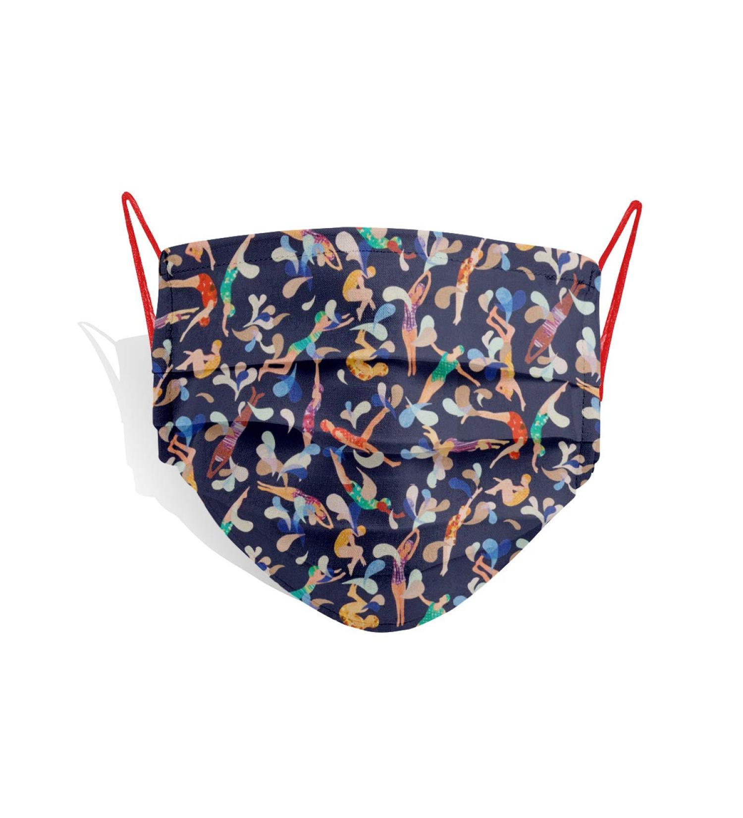 Cencibel Smart Casual Liberty Lido Face Mask for Bathers - Stylish & Comfortable 1 Piece Pack - Buy Online on GoSupps.com