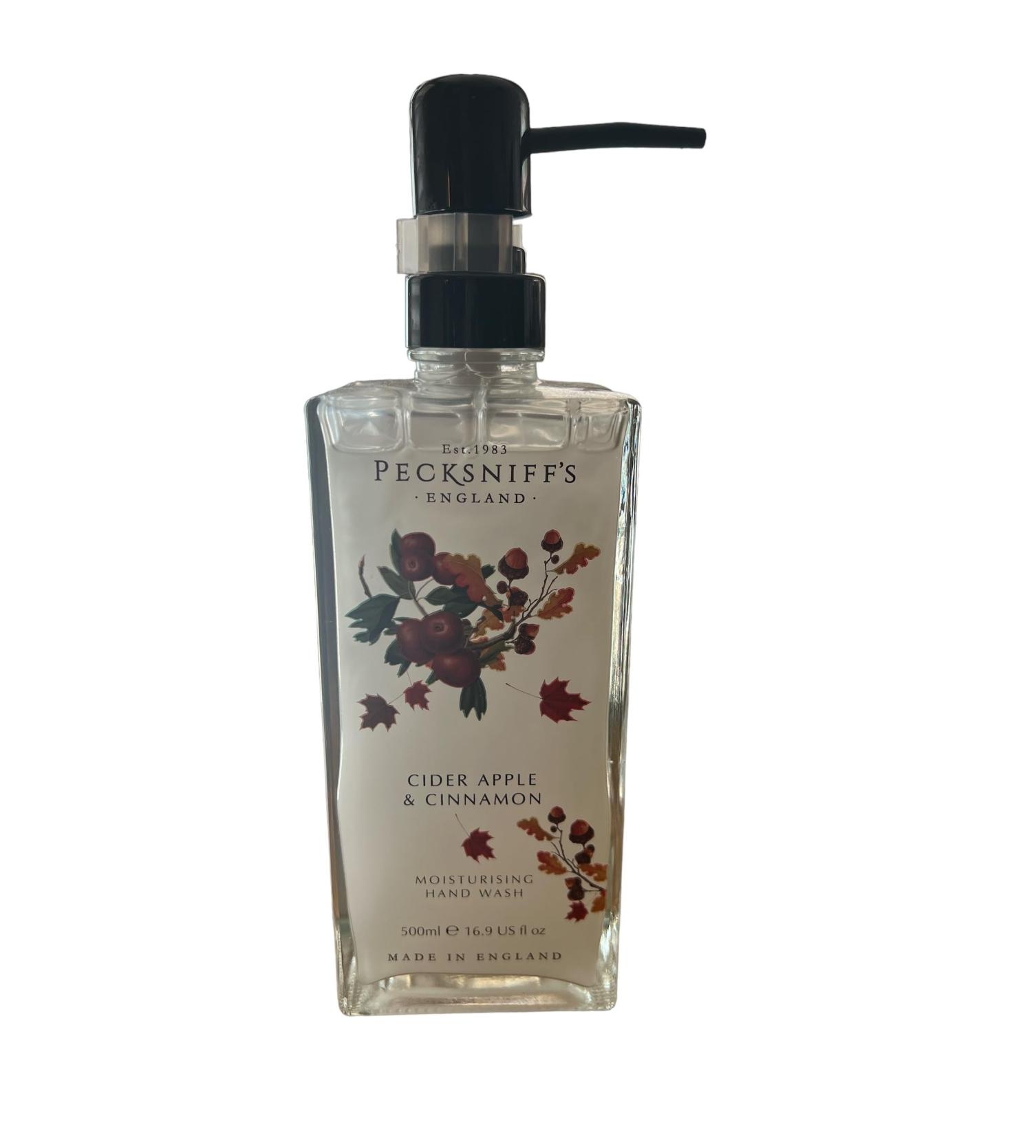 Pecksniffs Cider Apple & Cinnamon Moisturizing Hand Wash 16.9 Fl Oz