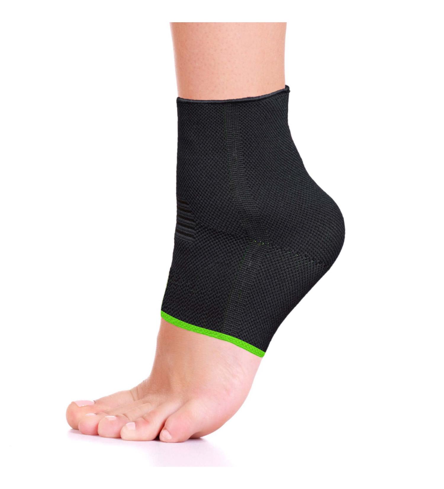 Best Ankle Brace Compression Sleeve - Support Socks for Work Gym Sports & Plantar Fasciitis - Ikido Medium - Buy Online on GoSupps.com