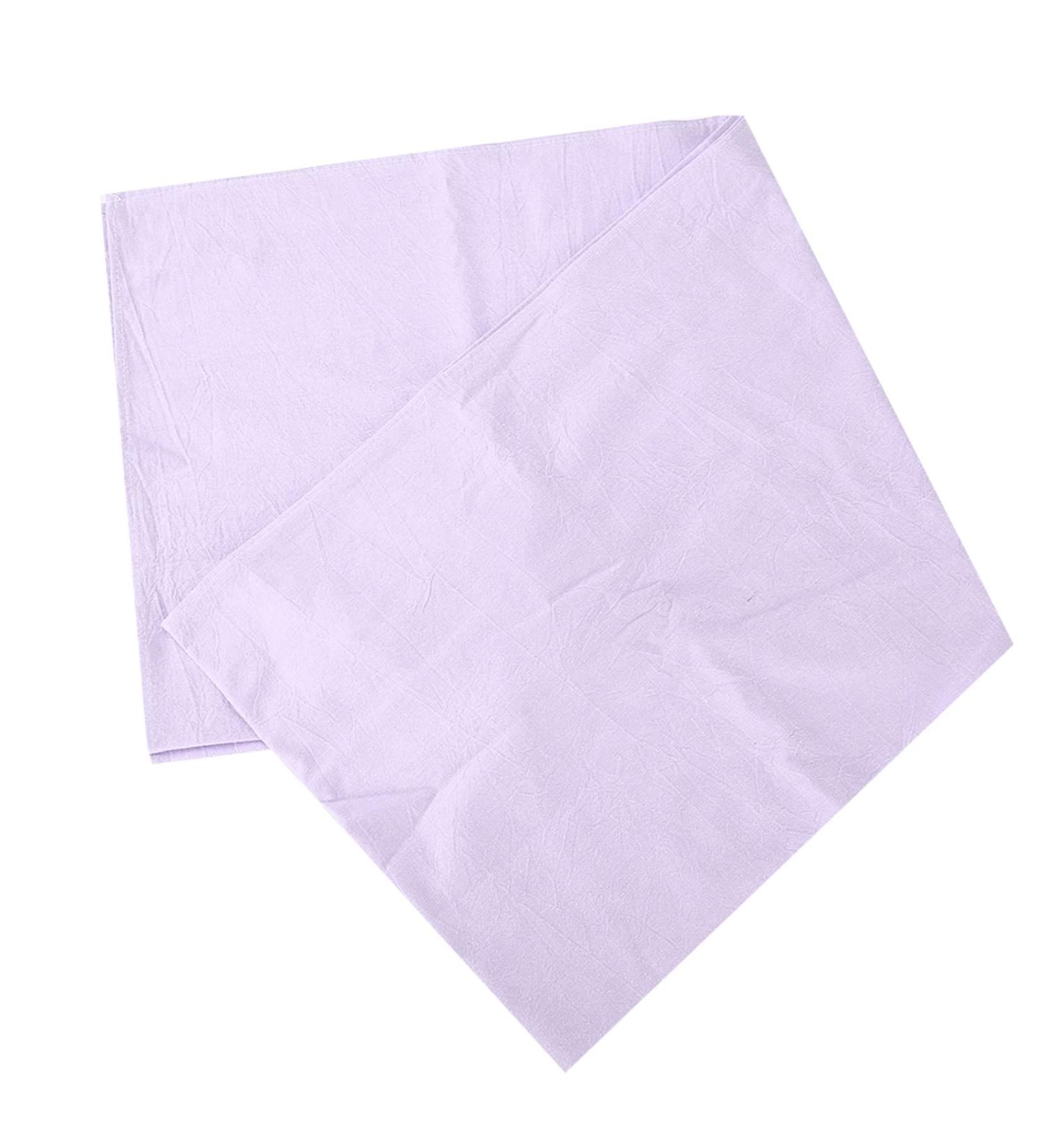 Verdant Touch Spa Bed Sheet | Soft Cotton Massage Couch Cover with Facial Hole | Lilac 180cm x 80cm | Ideal for Beauty Salons - Buy Online on GoSupps.com