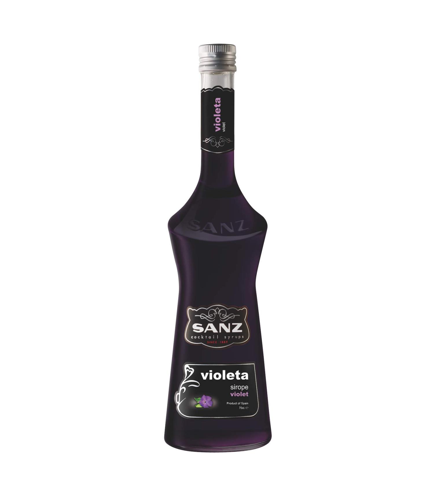  SANZ Sanz Intense Purple Cocktail Syrup Alcohol-Free 0.7 L - Buy Online on GoSupps.com