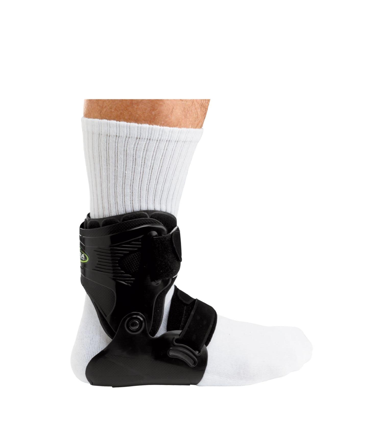 Breg Ultra Zoom Ankle Brace - Black S/M | Best for Injury Recovery & Support - Fast International Shipping - Buy Online on GoSupps.com