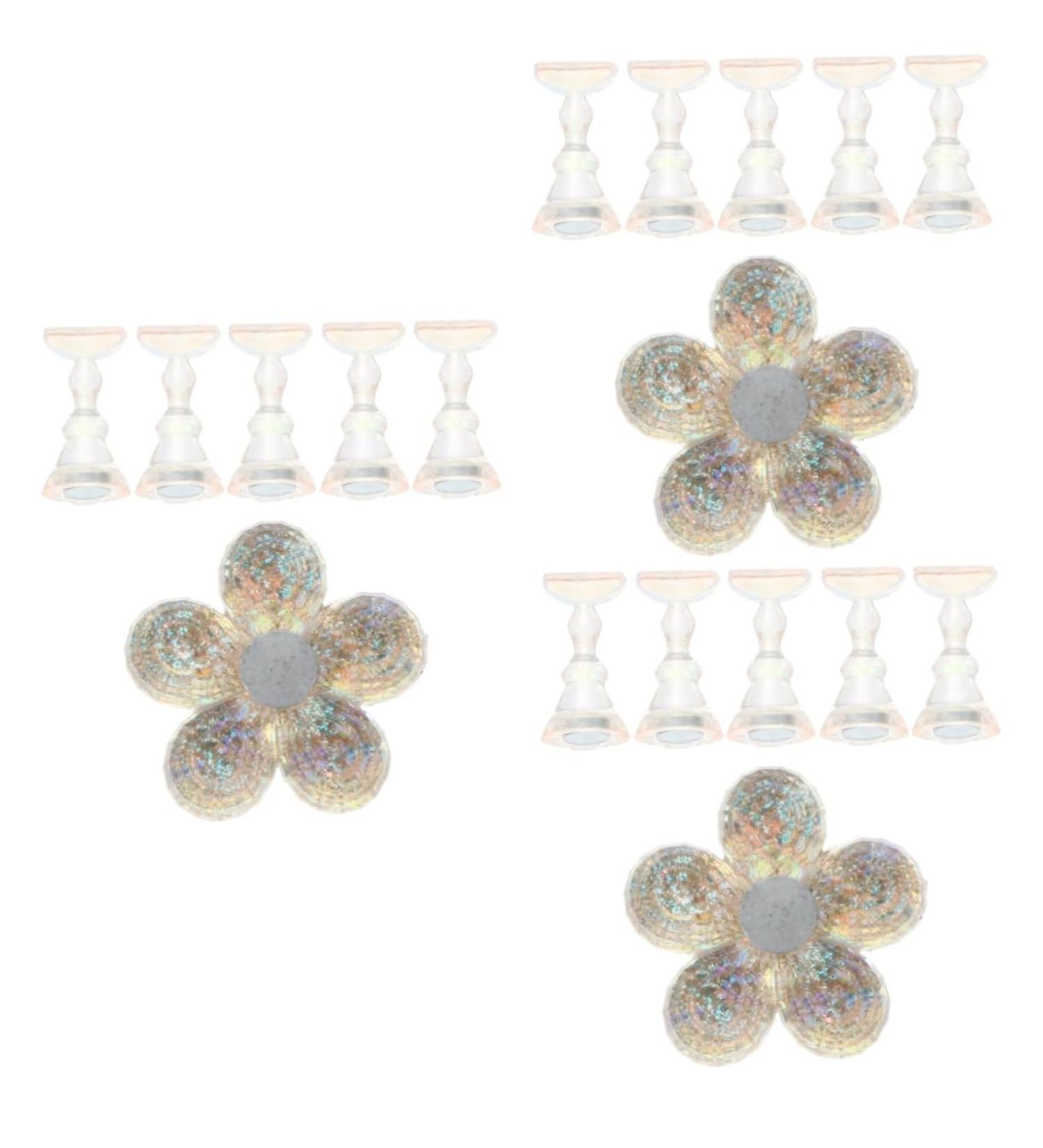 DOITOOL 3 Sets Chess Practice Seat Nail Art Rack Nail Tip Practice Holder Manicure Practice Holder Nail Tips Display Rack Fake Nails Nail Art Holder Base Nail Stand Acrylic Crystal - Buy Online on GoSupps.com