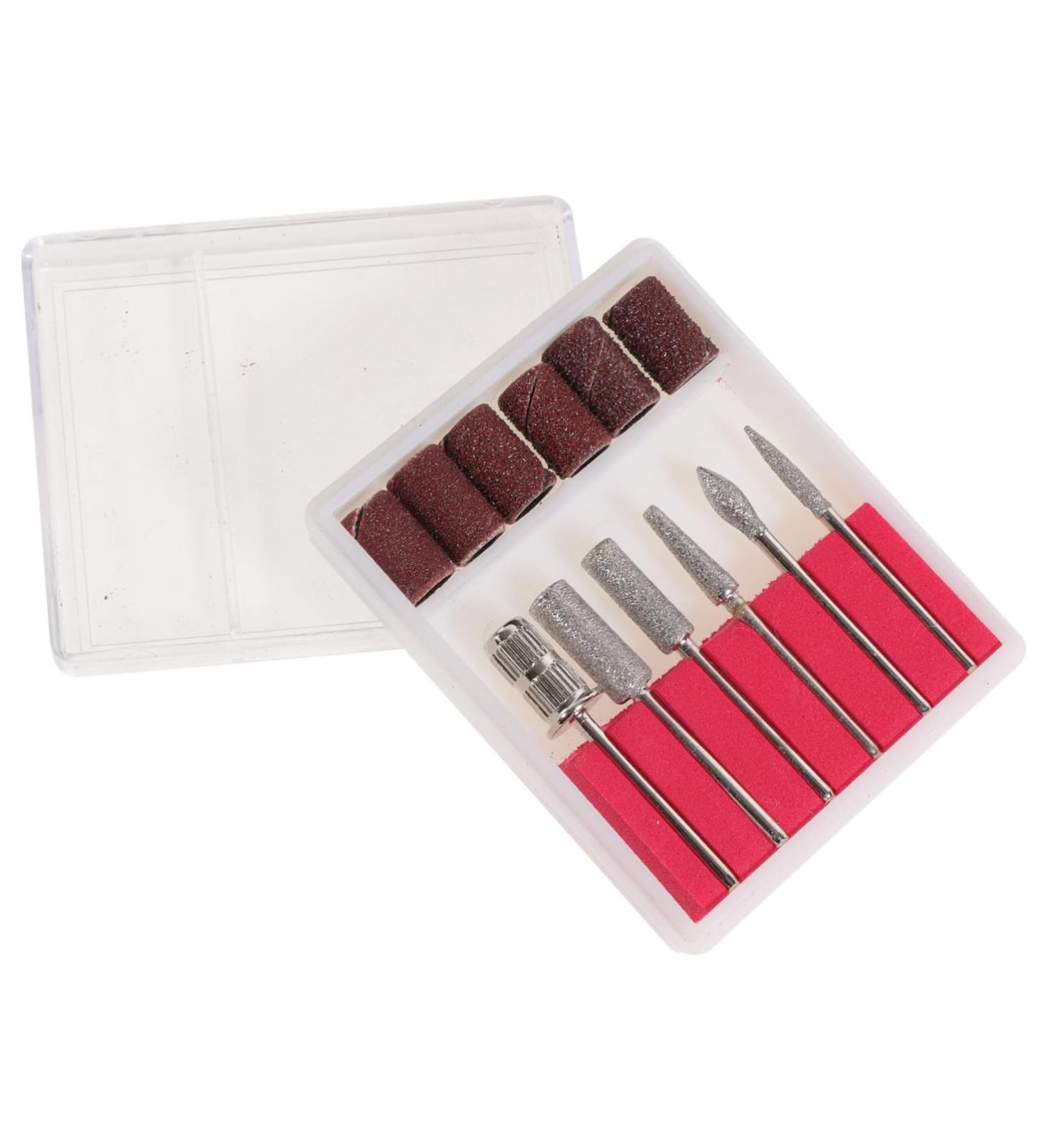 BESPORTBLE 2 Sets Nail Polisher Acrylic Nails Manicure Drill Bits Nail Replacement Bits Electric Pedicure Kit Nail Tools Limas De U as Stainless Steel. Silicone. Quartz. Ceramics - Buy Online on GoSupps.com