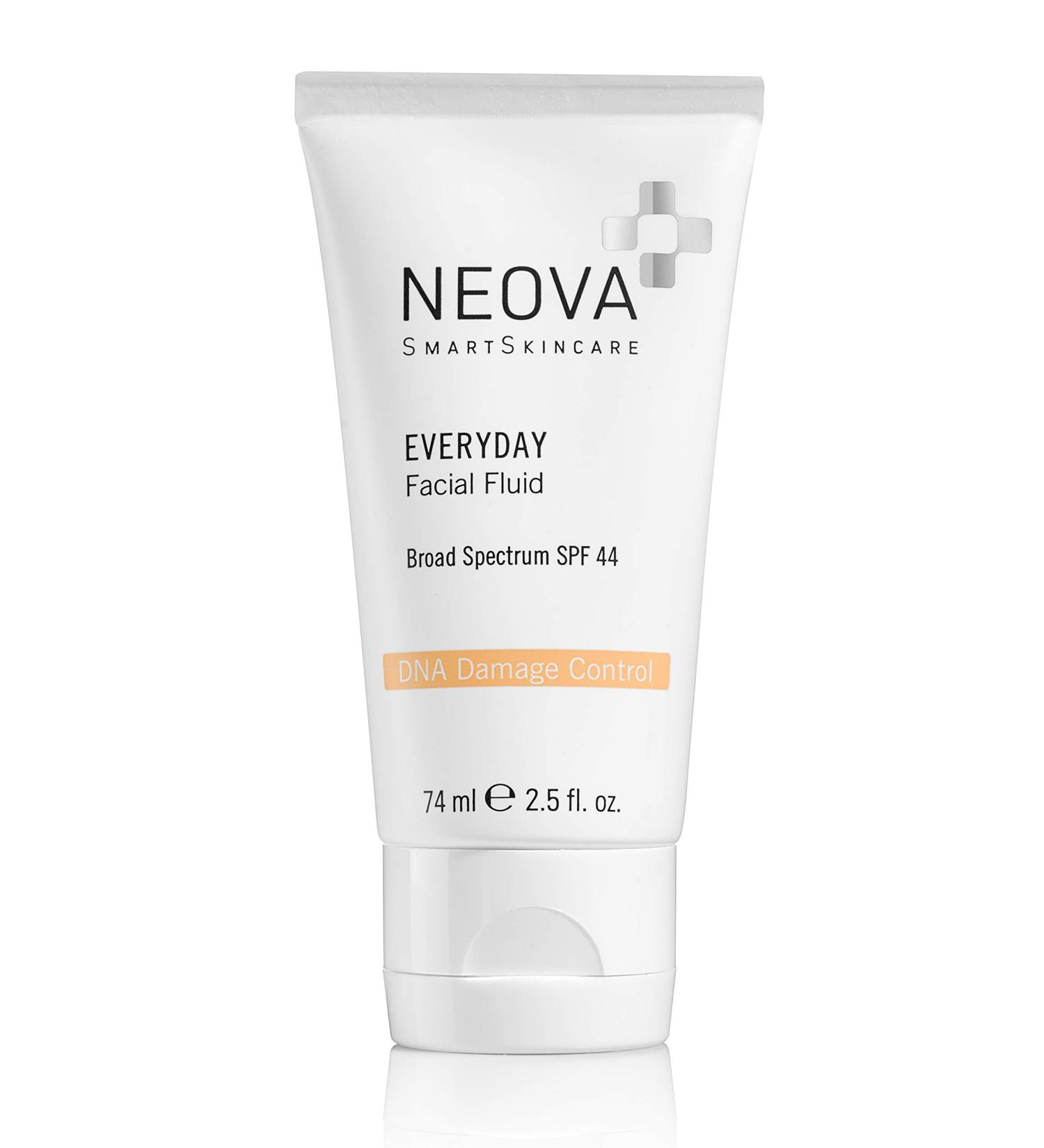 NEOVA SmartSkincare Facial Sunscreen SPF 44 | Oil-Free & Non Comedogenic | 2.5 fl. Oz - Buy Online on GoSupps.com