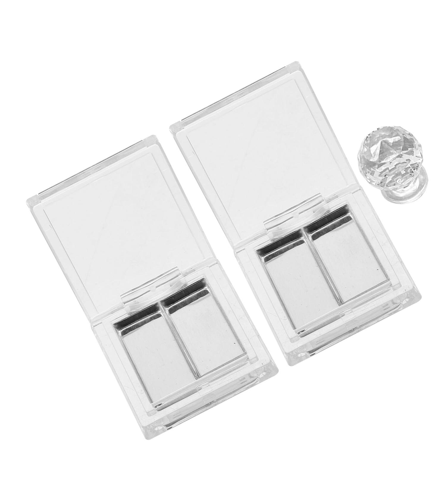 Hemobllo Empty Lip Palette DIY Makeup Organizer Reusable Makeup Box for Lipstick Blush Eyeshadow Practical Storage for - Buy Online on GoSupps.com